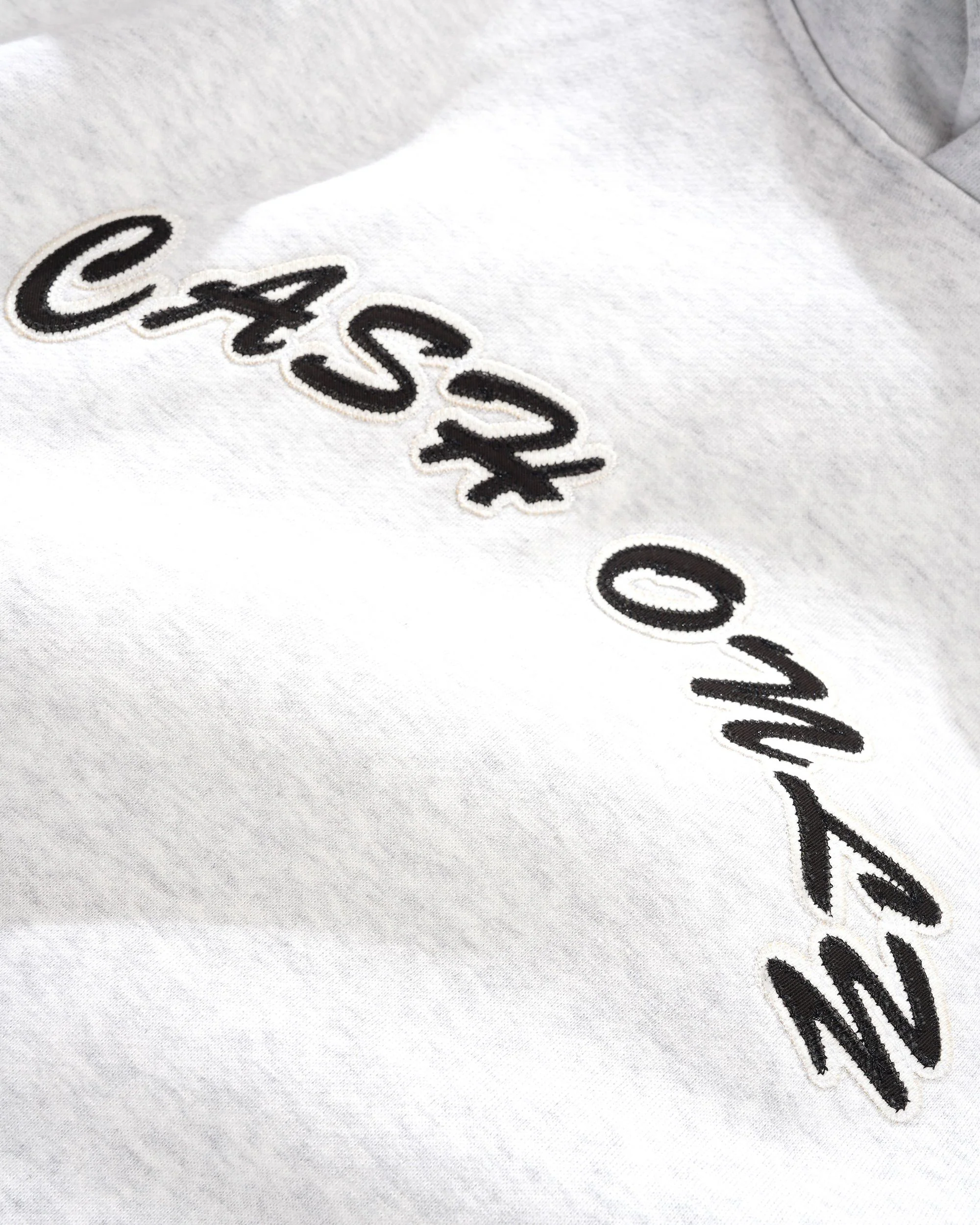 Logo Pullover Hood, Ash - Image 2