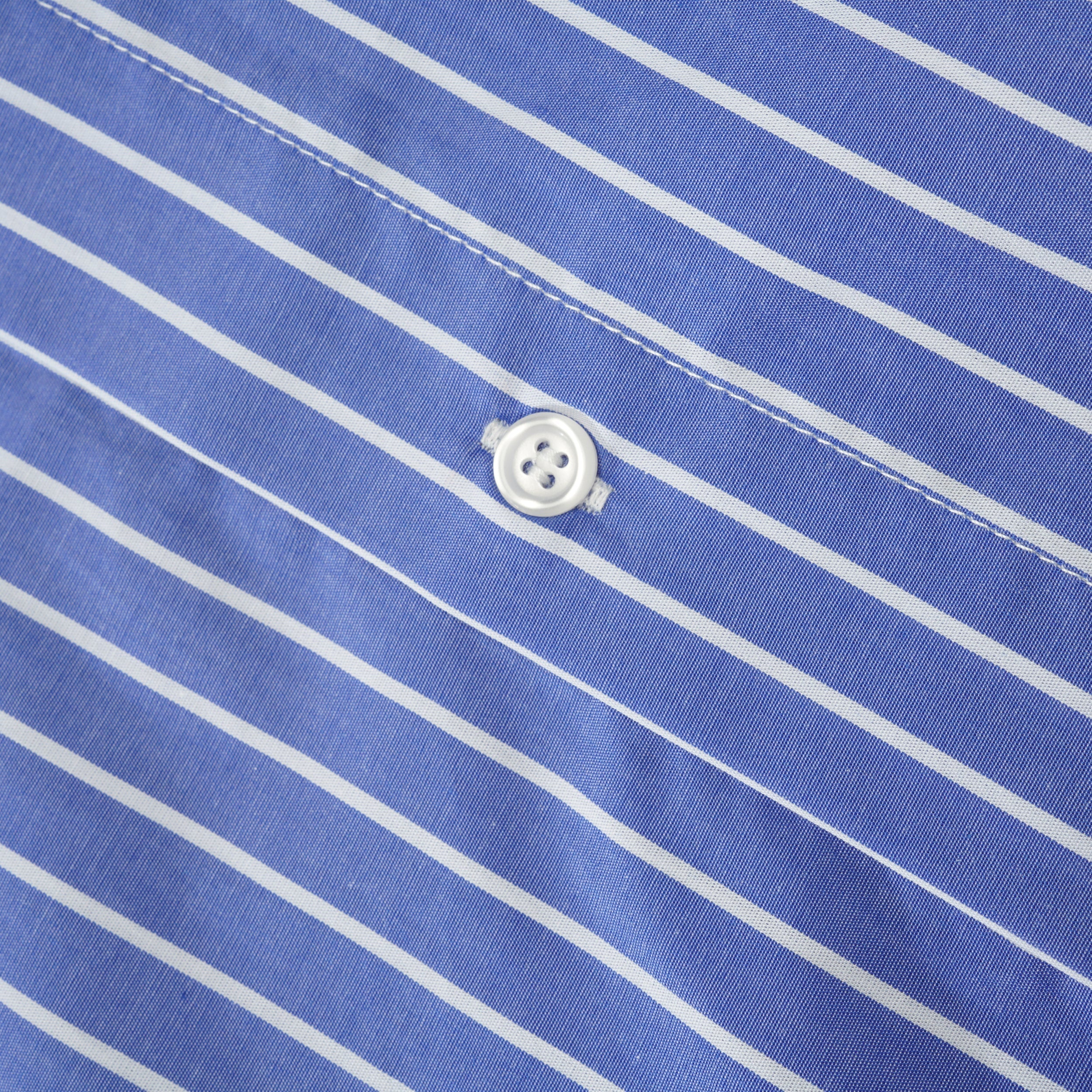 Logo Striped Shirt, Blue - Image 3