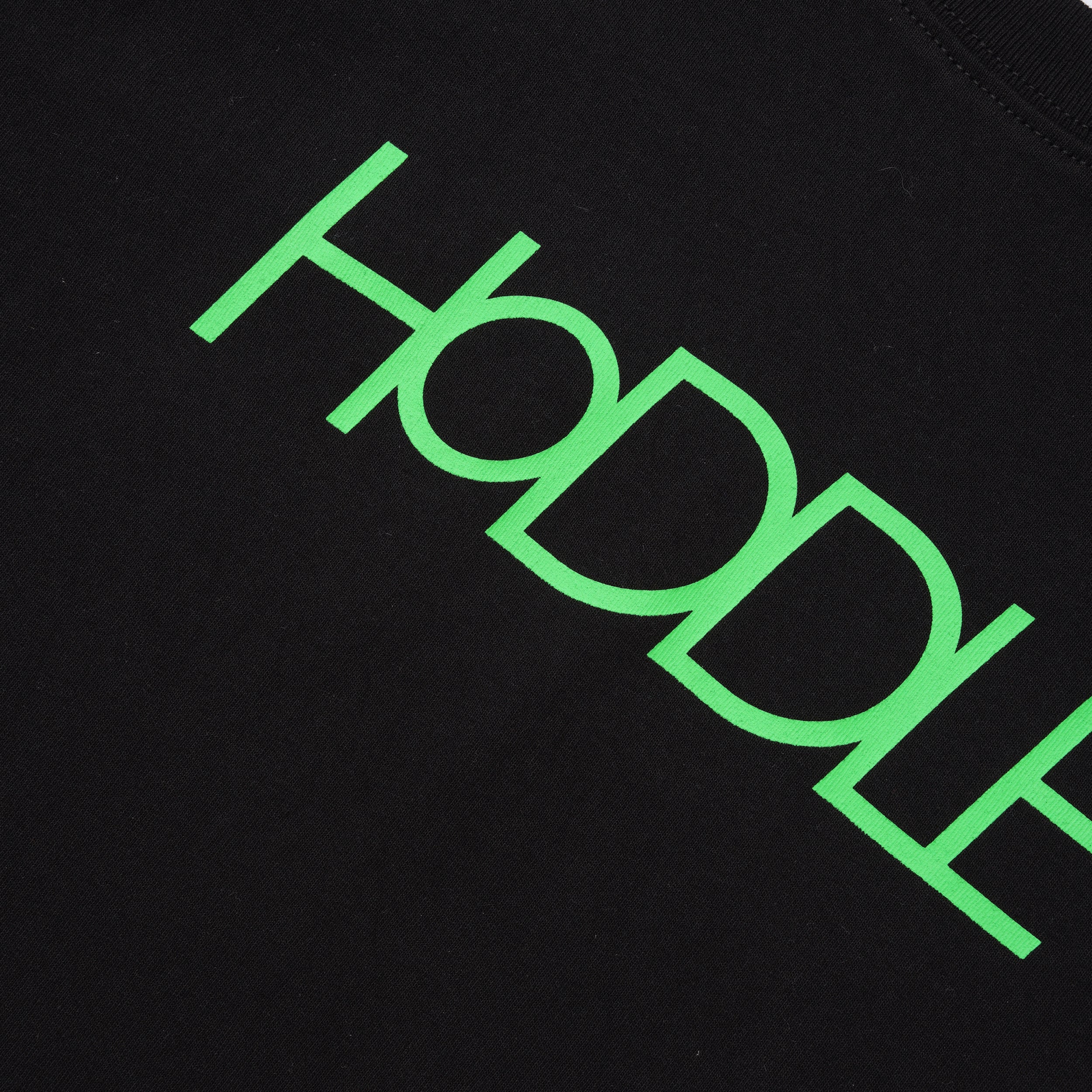 Hoddle Green Logo Tee, Black - Image 2