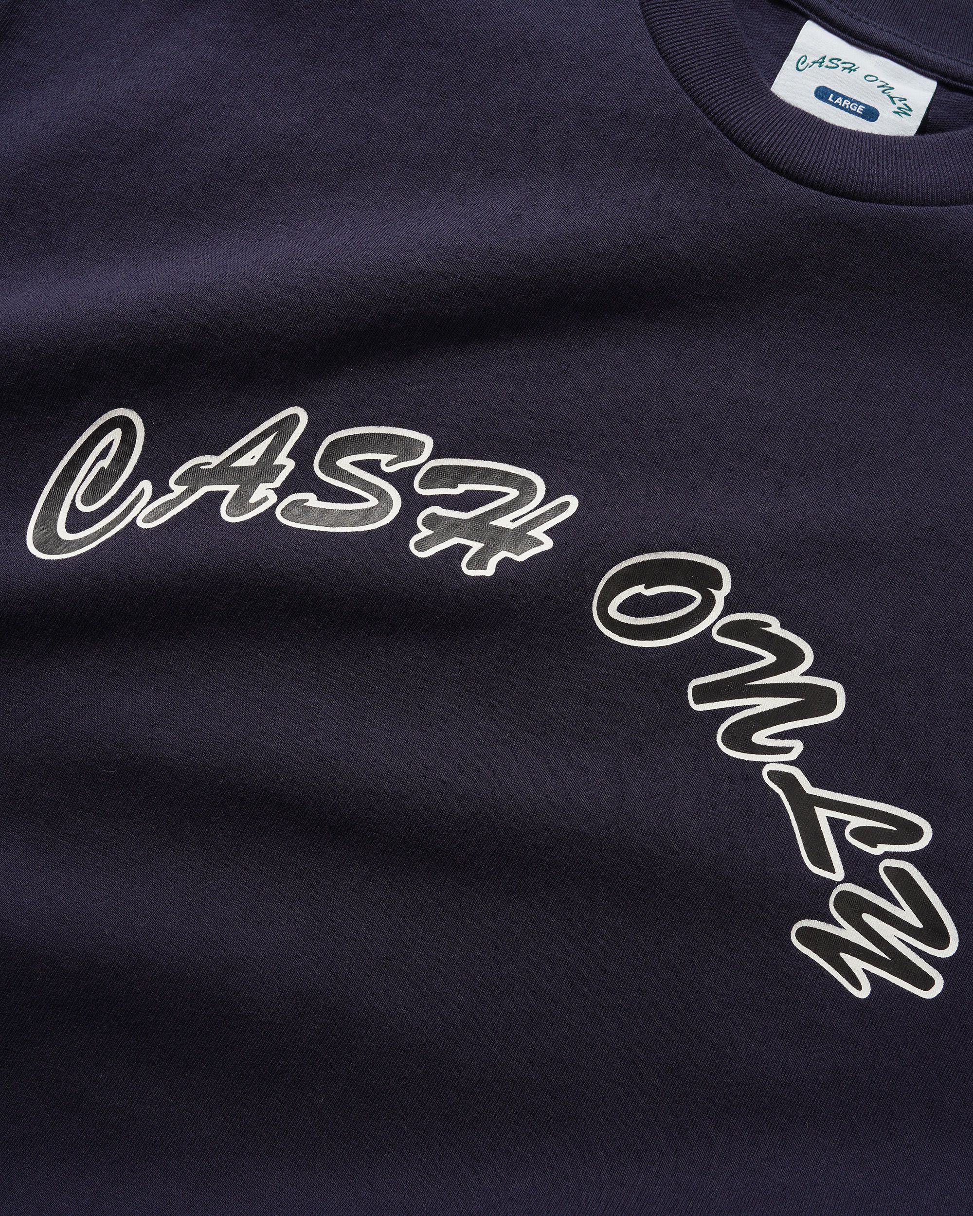 Logo Tee, Navy - Image 2