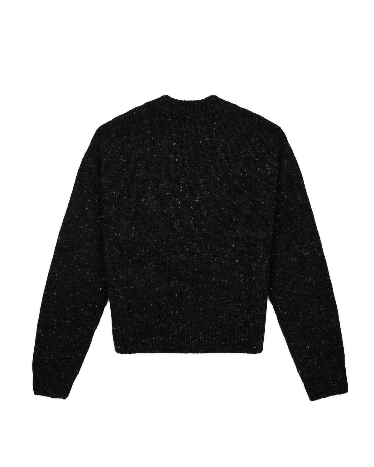 Logohead Alpaca Crewneck Sweater, Charcoal - Image 2
