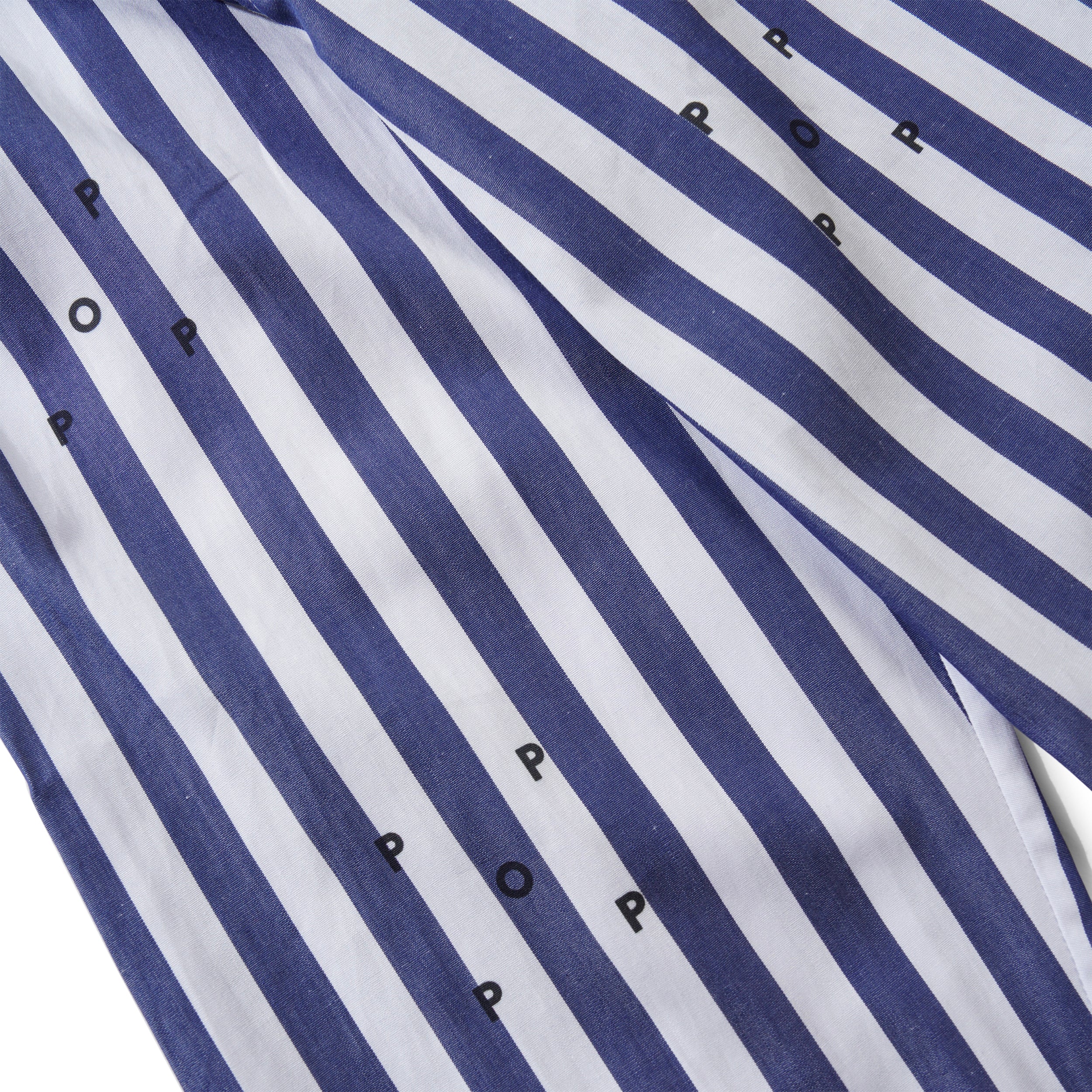 Logos Stripe Shirt, Navy / White - Image 2
