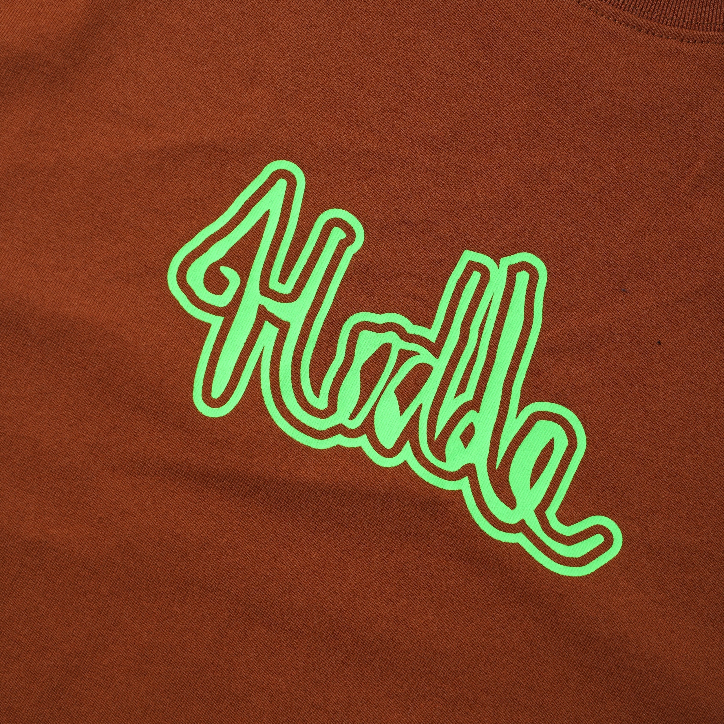 Loopy Logo Tee, Brown - Image 2