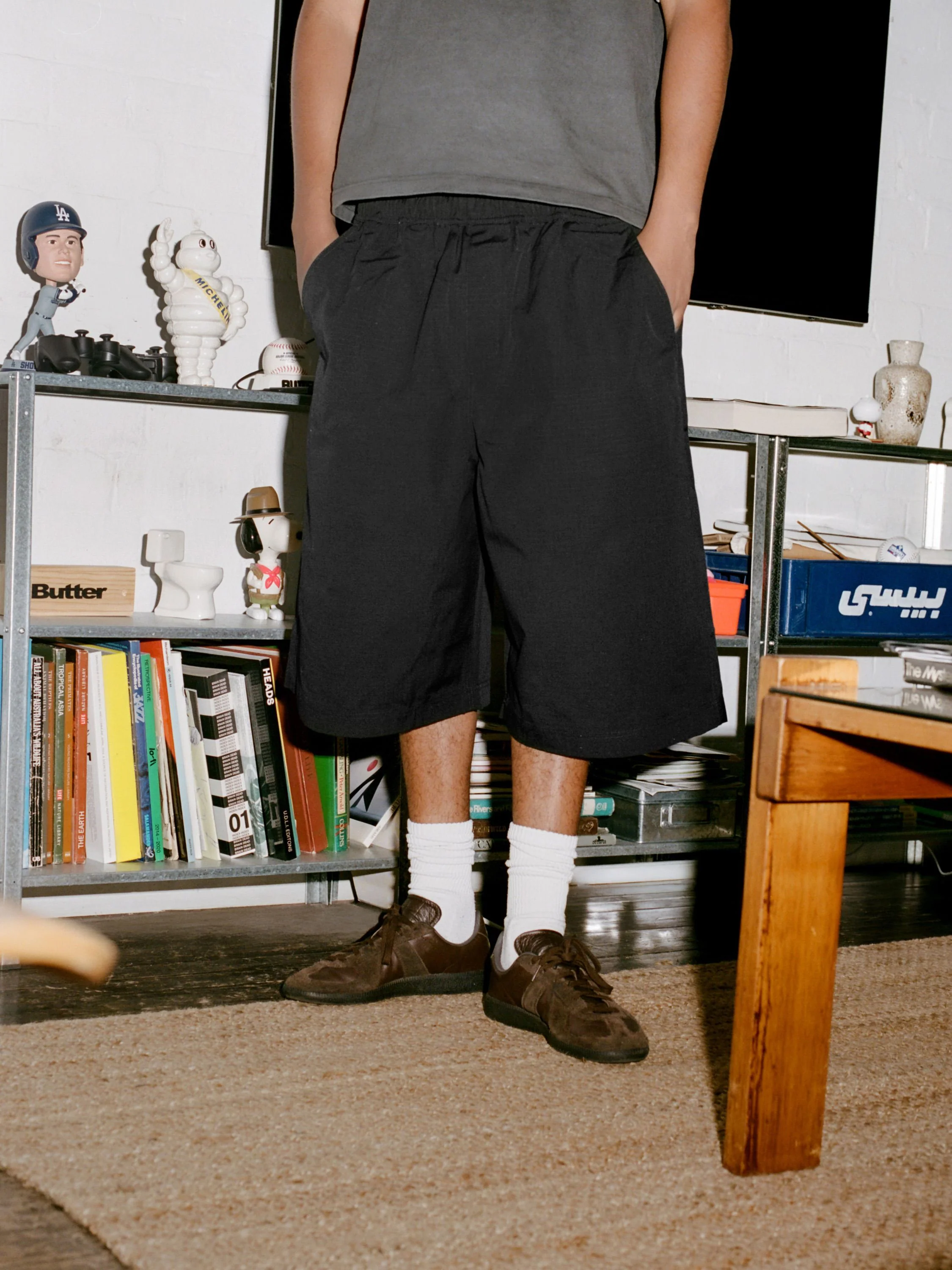 Loose Shorts, Black - Image 6