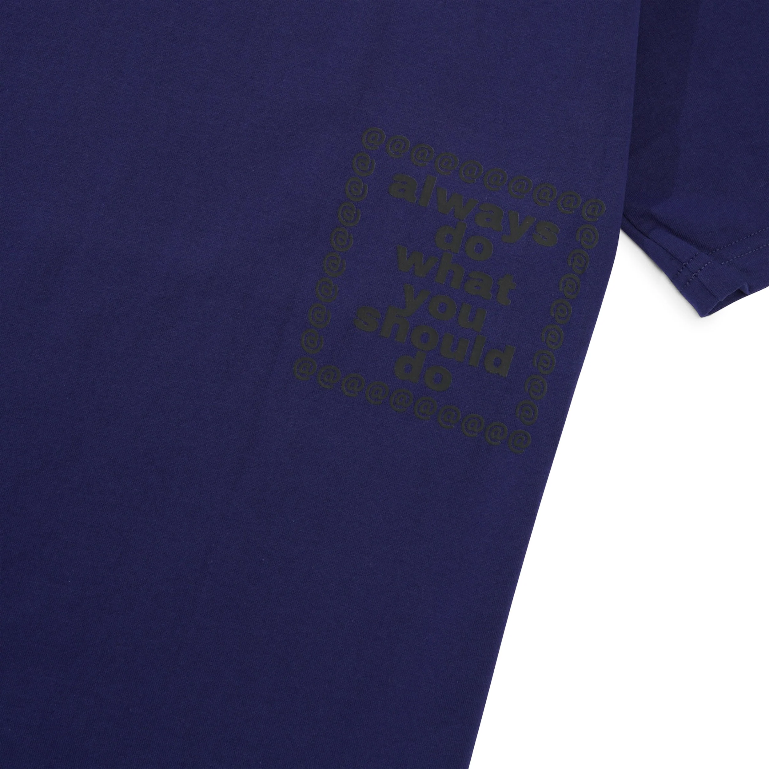 Love Is Hard Tee, Navy - Image 4
