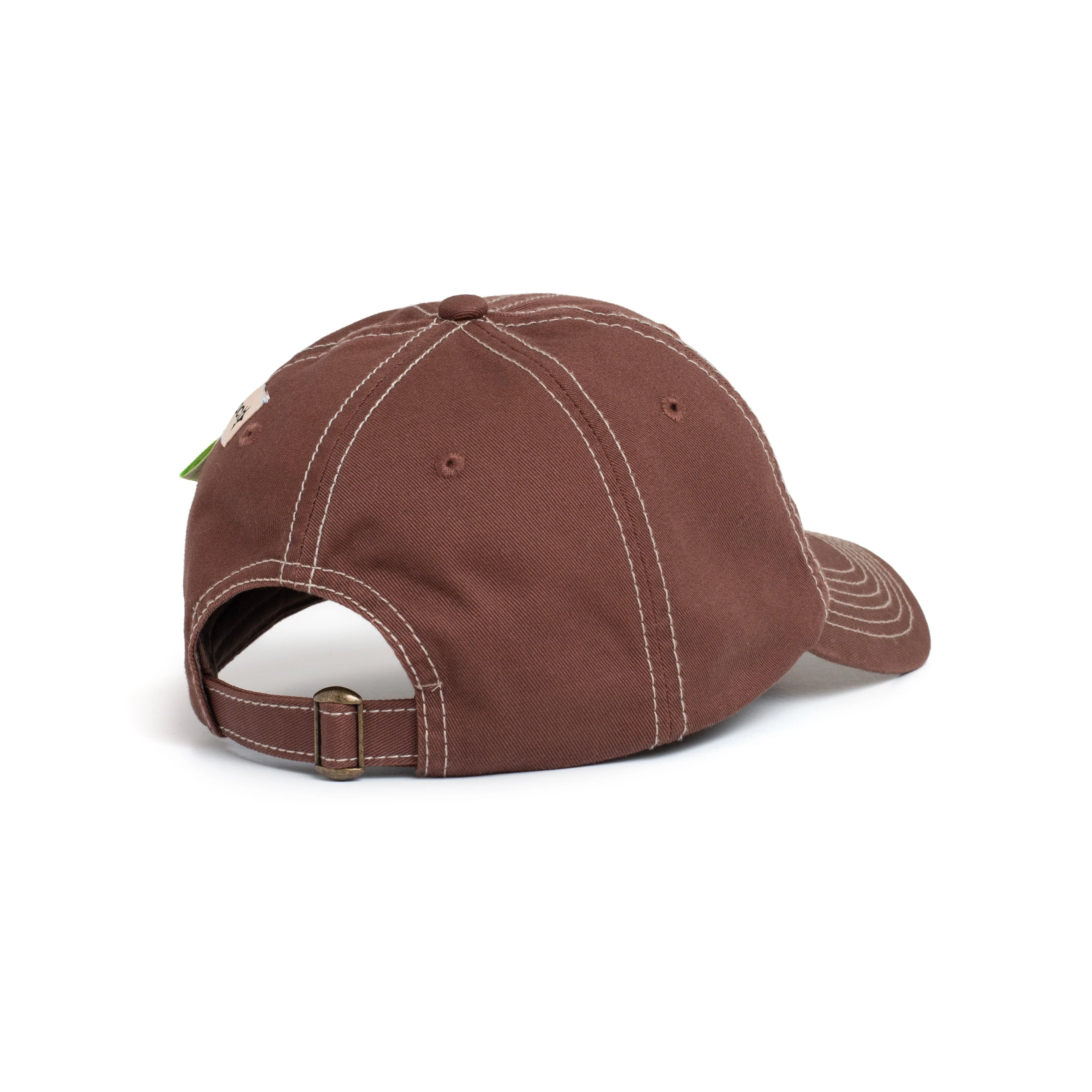 Outline Logo Hat, Brown - Image 3