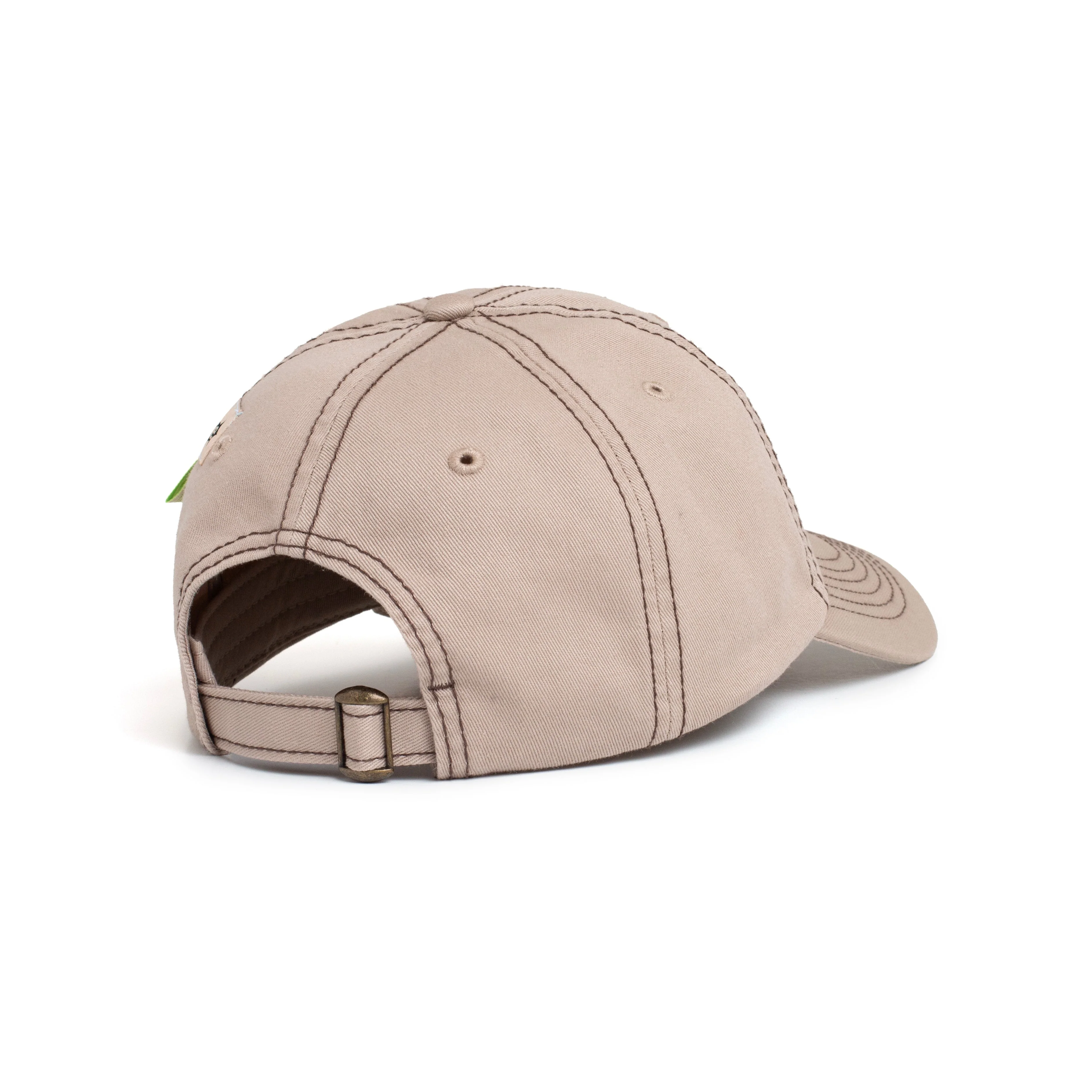 Outline Logo Hat, Khaki - Image 3