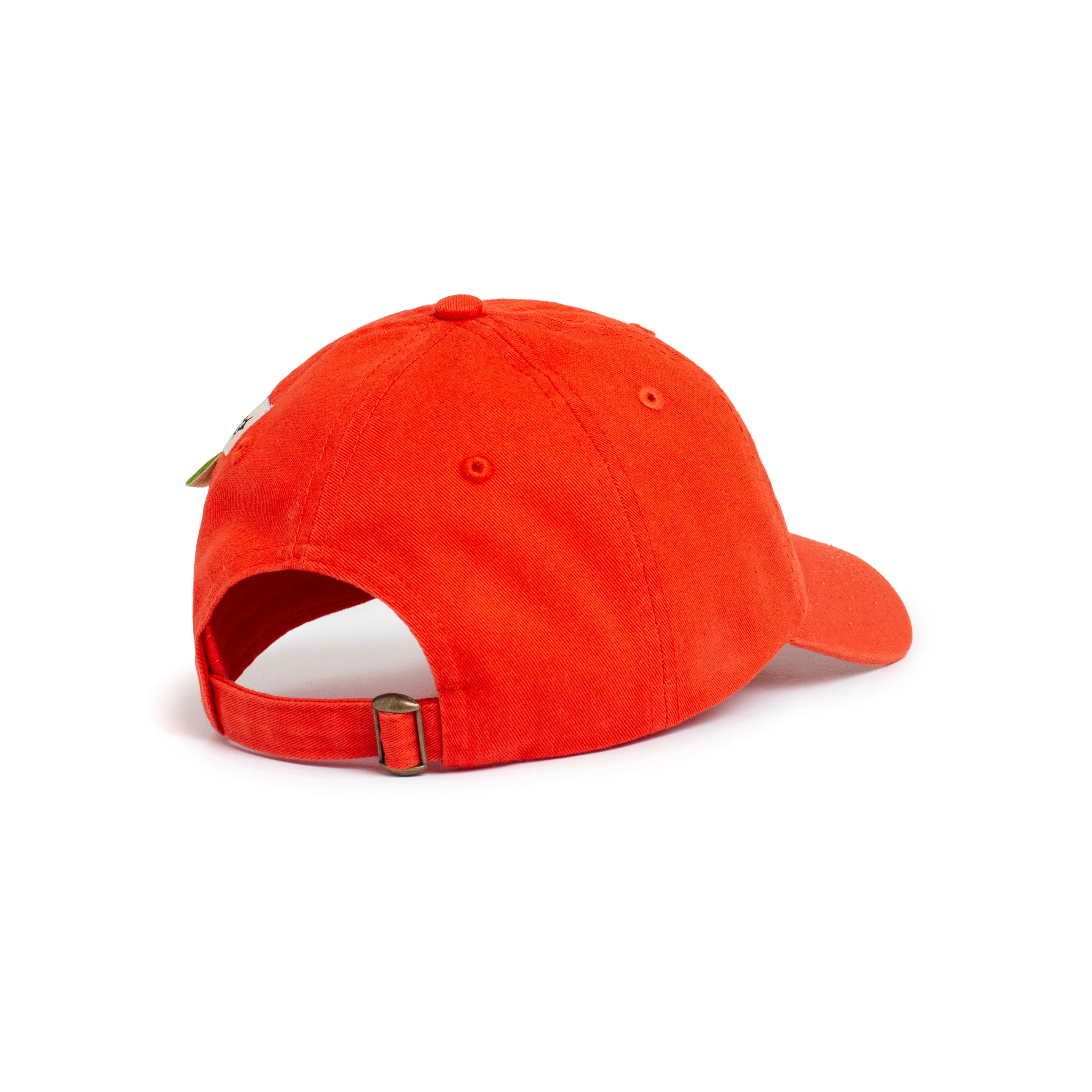 Outline Logo Hat, Orange - Image 3