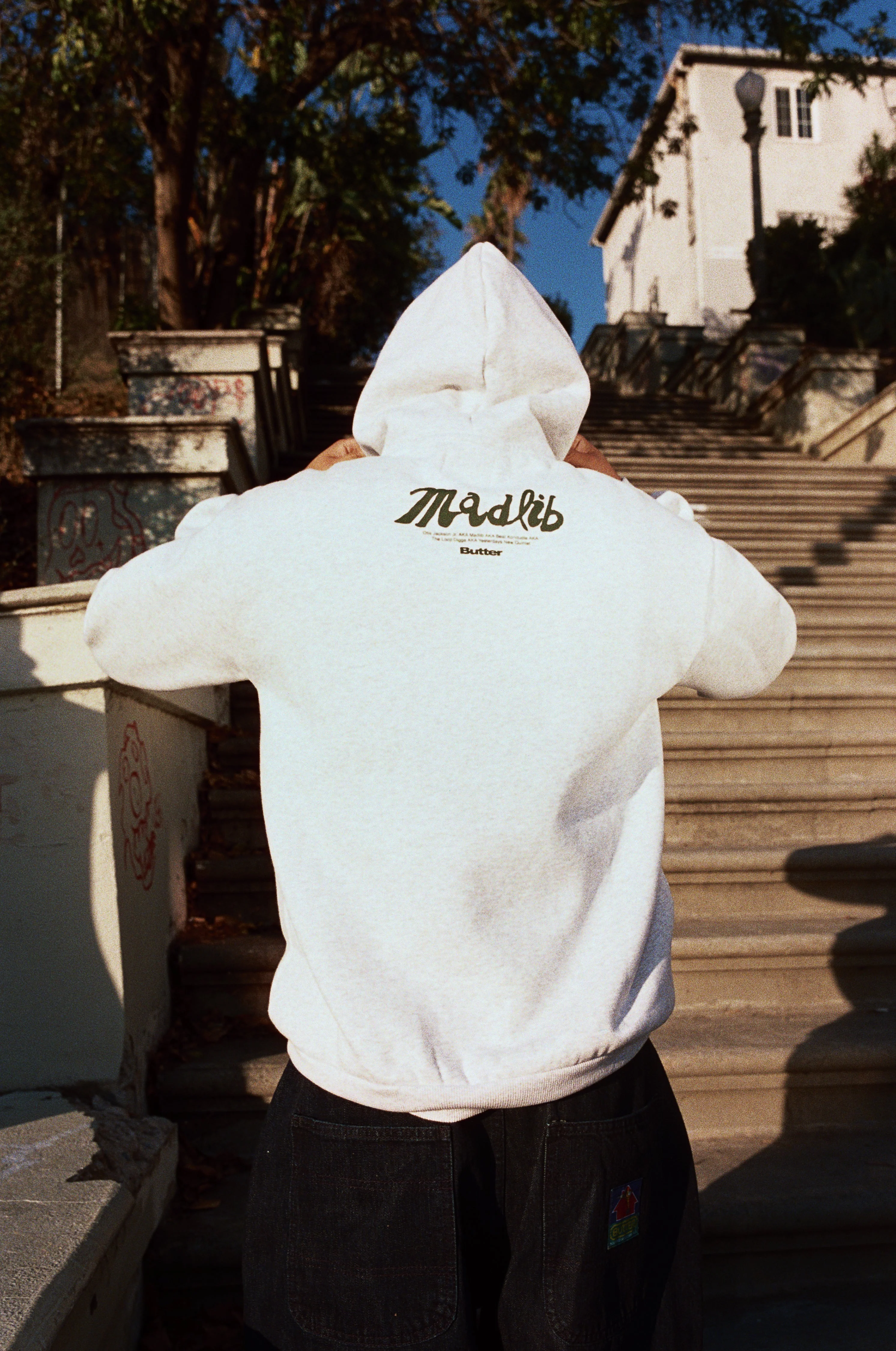 Madlib Pullover Hood, Ash - Image 6