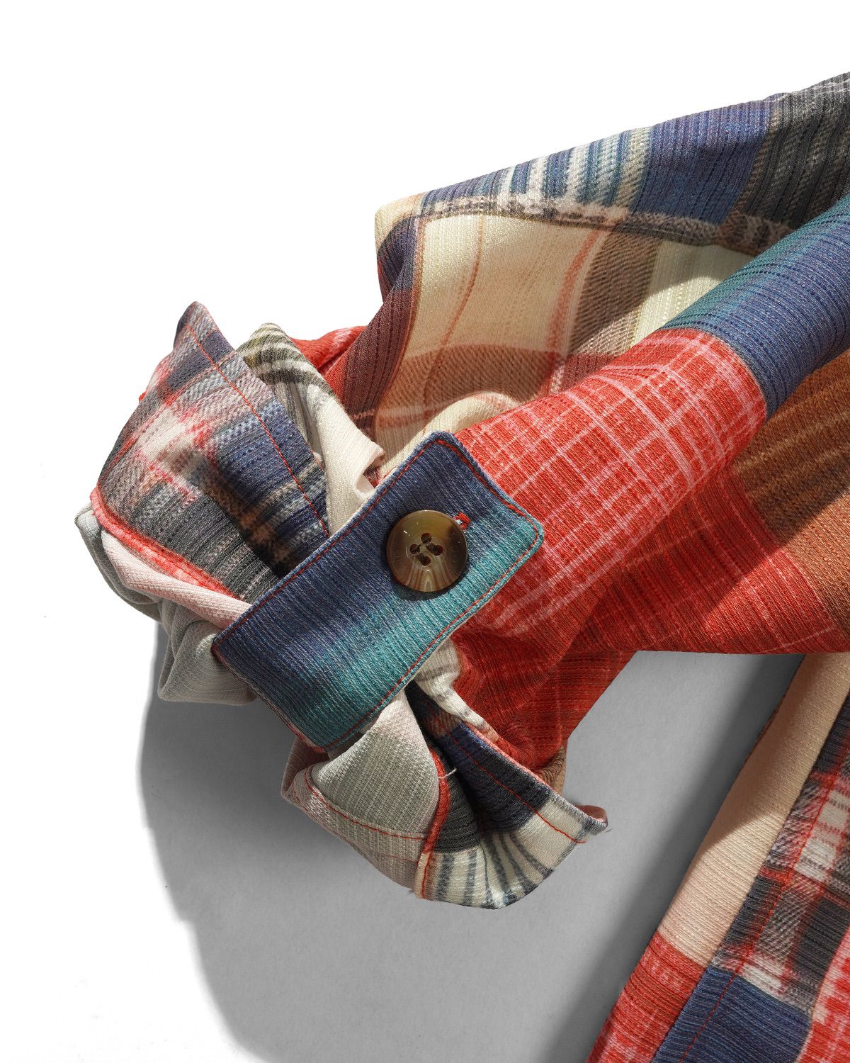 Madras Patch Explorer Shirt, Multi - Image 5