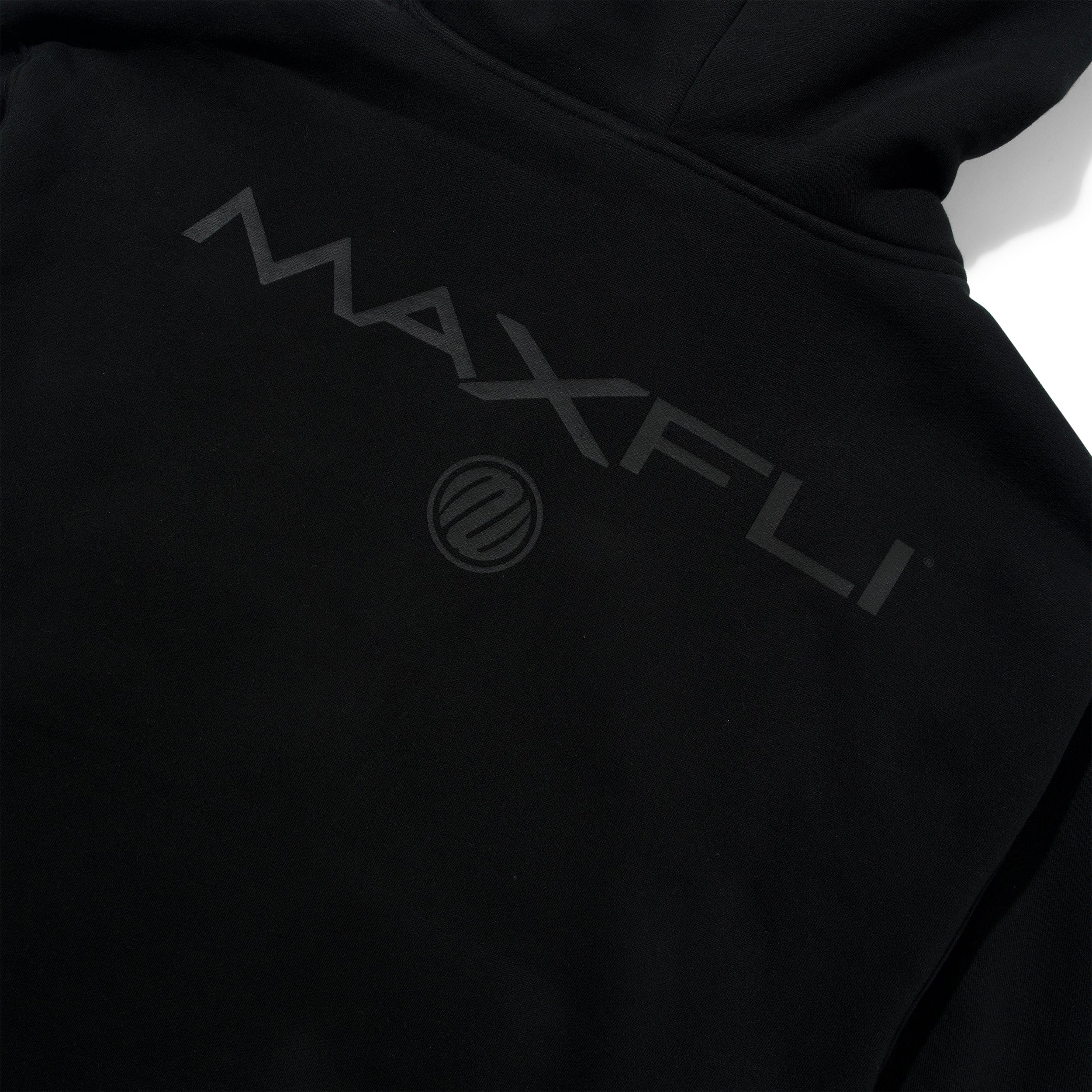 Maxfli Zip Up Hood, Black - Image 4