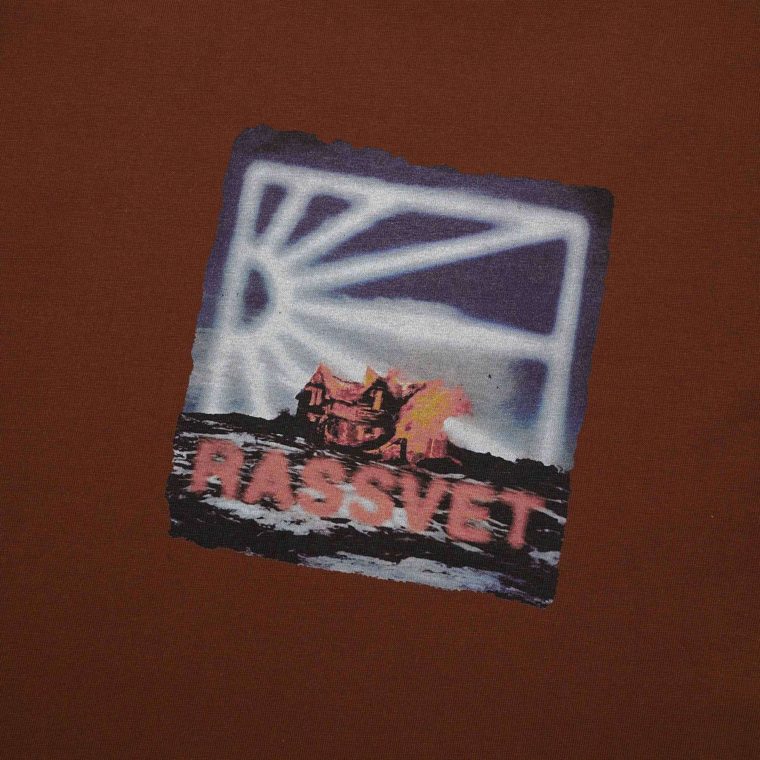 Men On Fire Tee, Brown - Image 2
