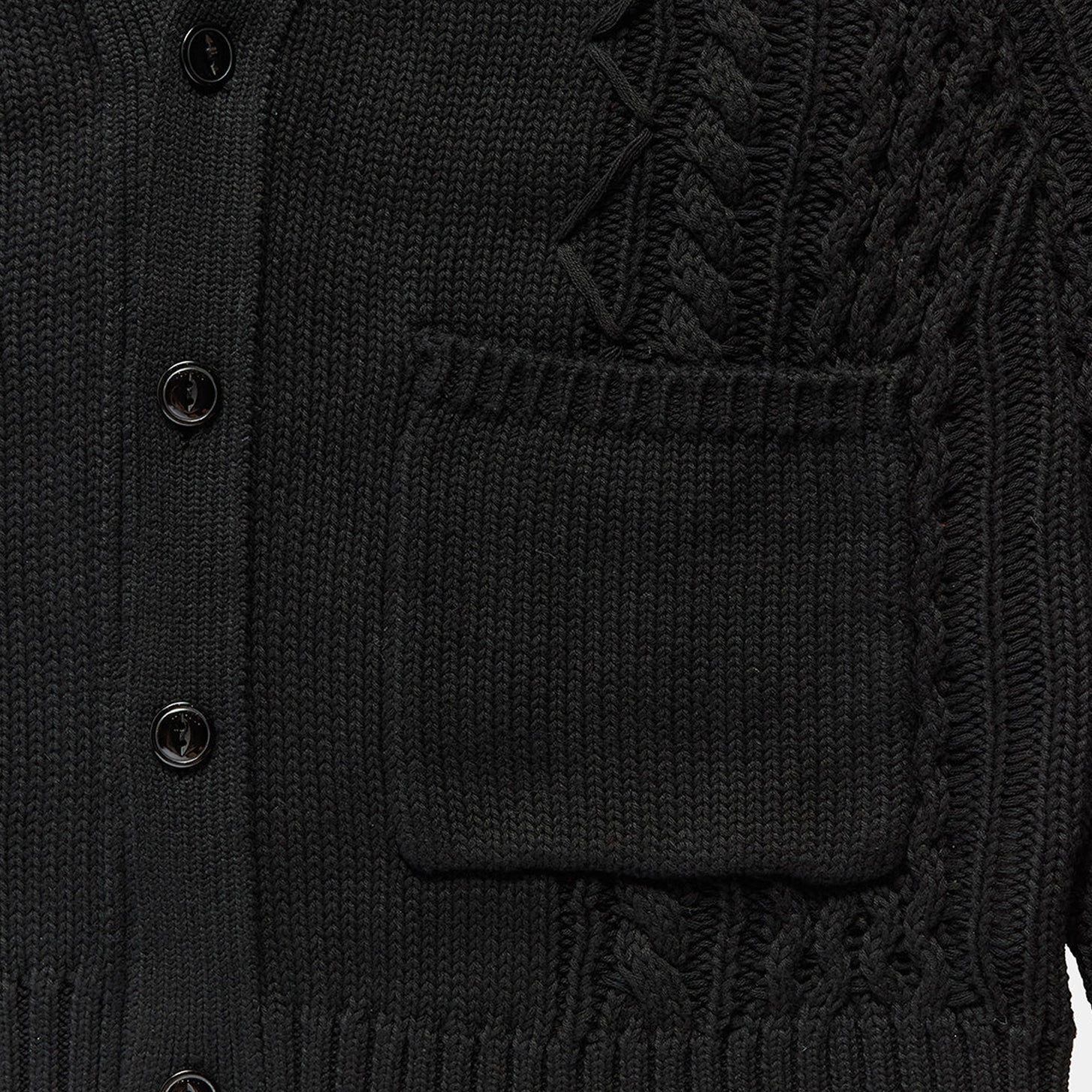 Merge Cardigan, Black - Image 4