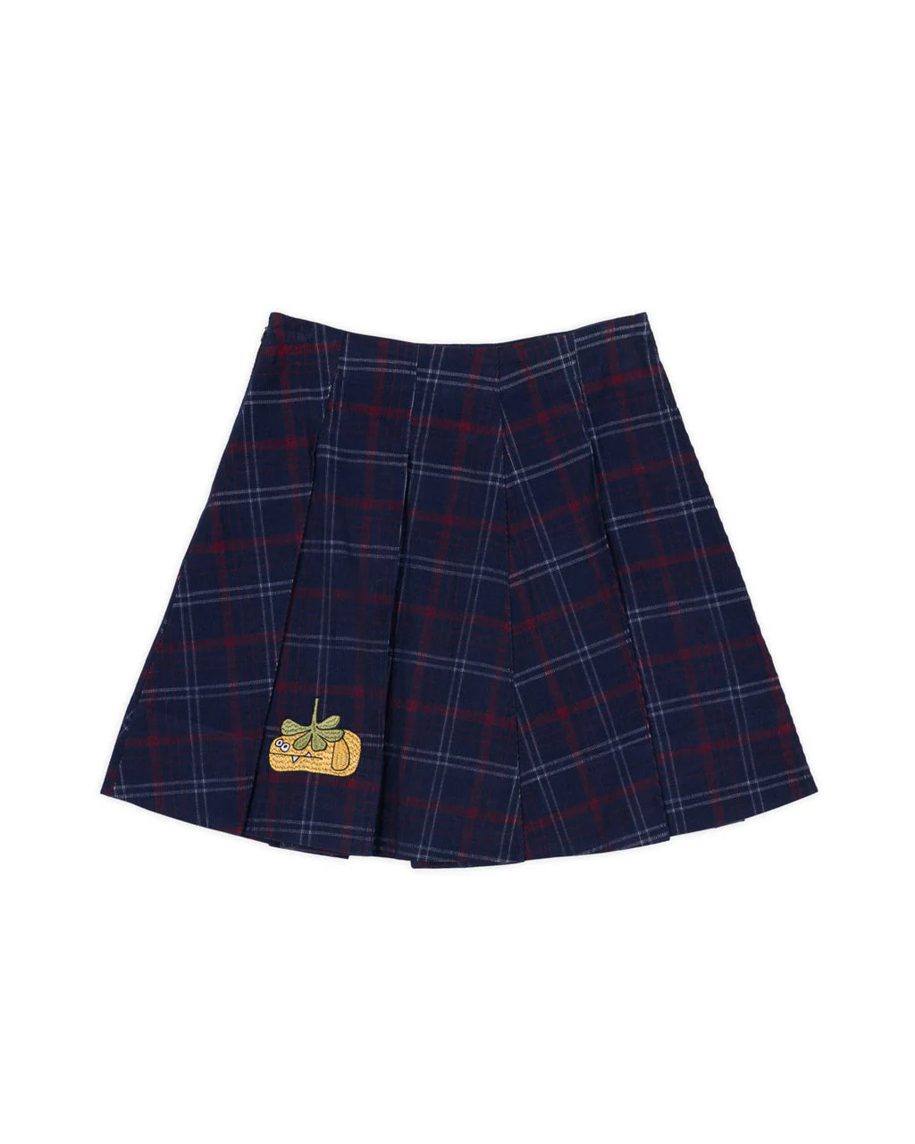 Mesa Pleated Skirt, Blue Multi - Image 2