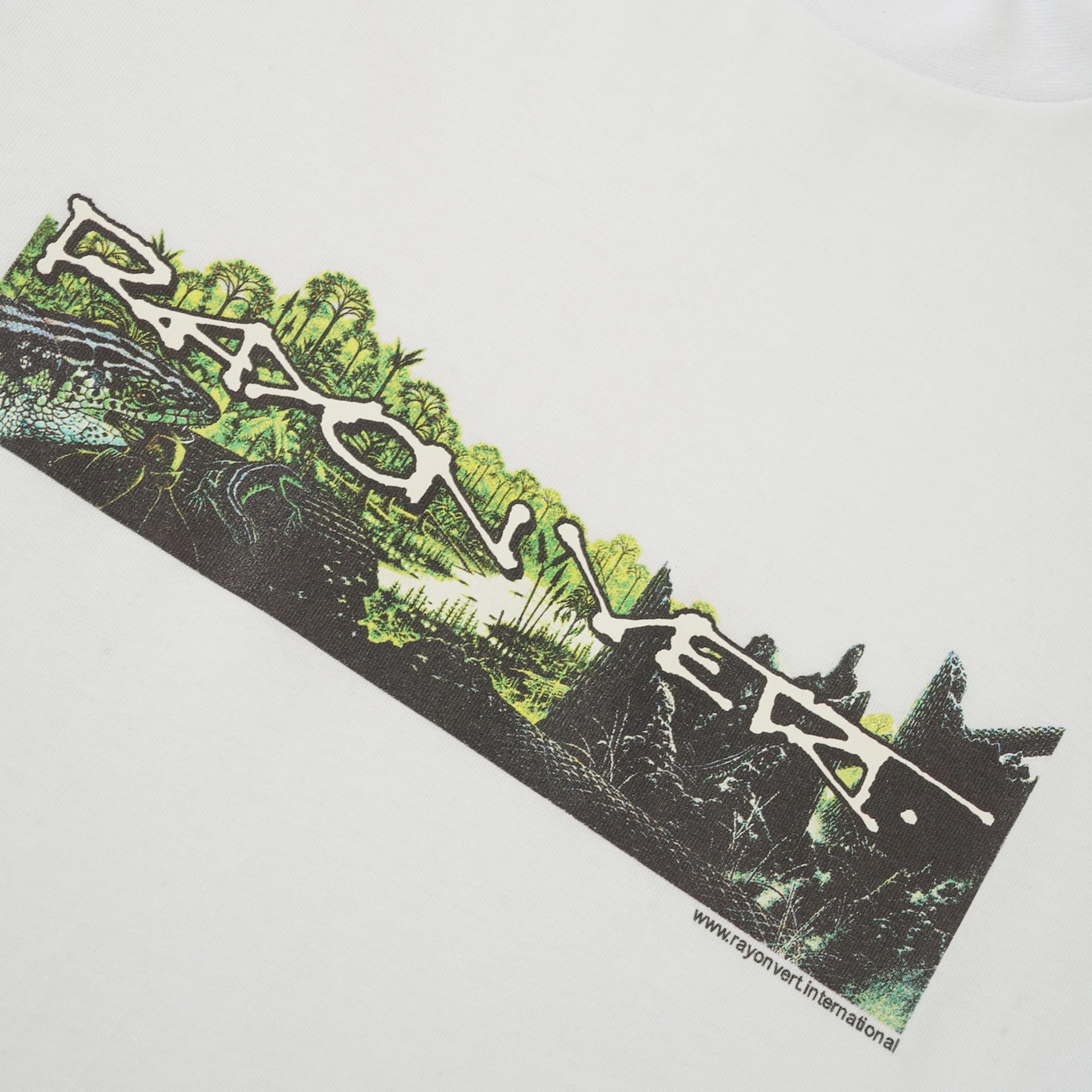 Mesozoic Tee, Ghost White - Image 2