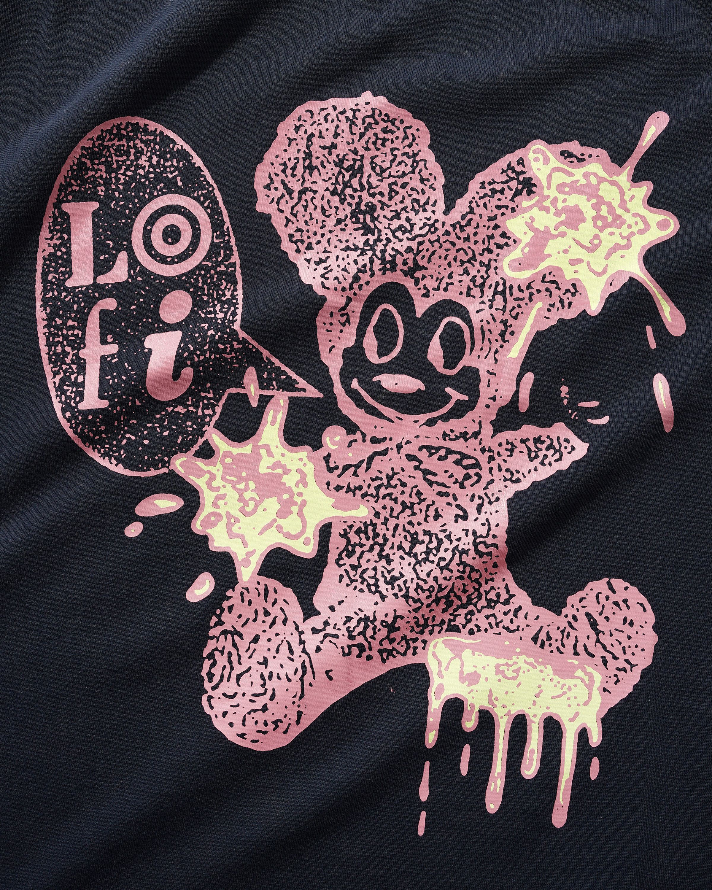 Messy Tee, Washed Navy - Image 2