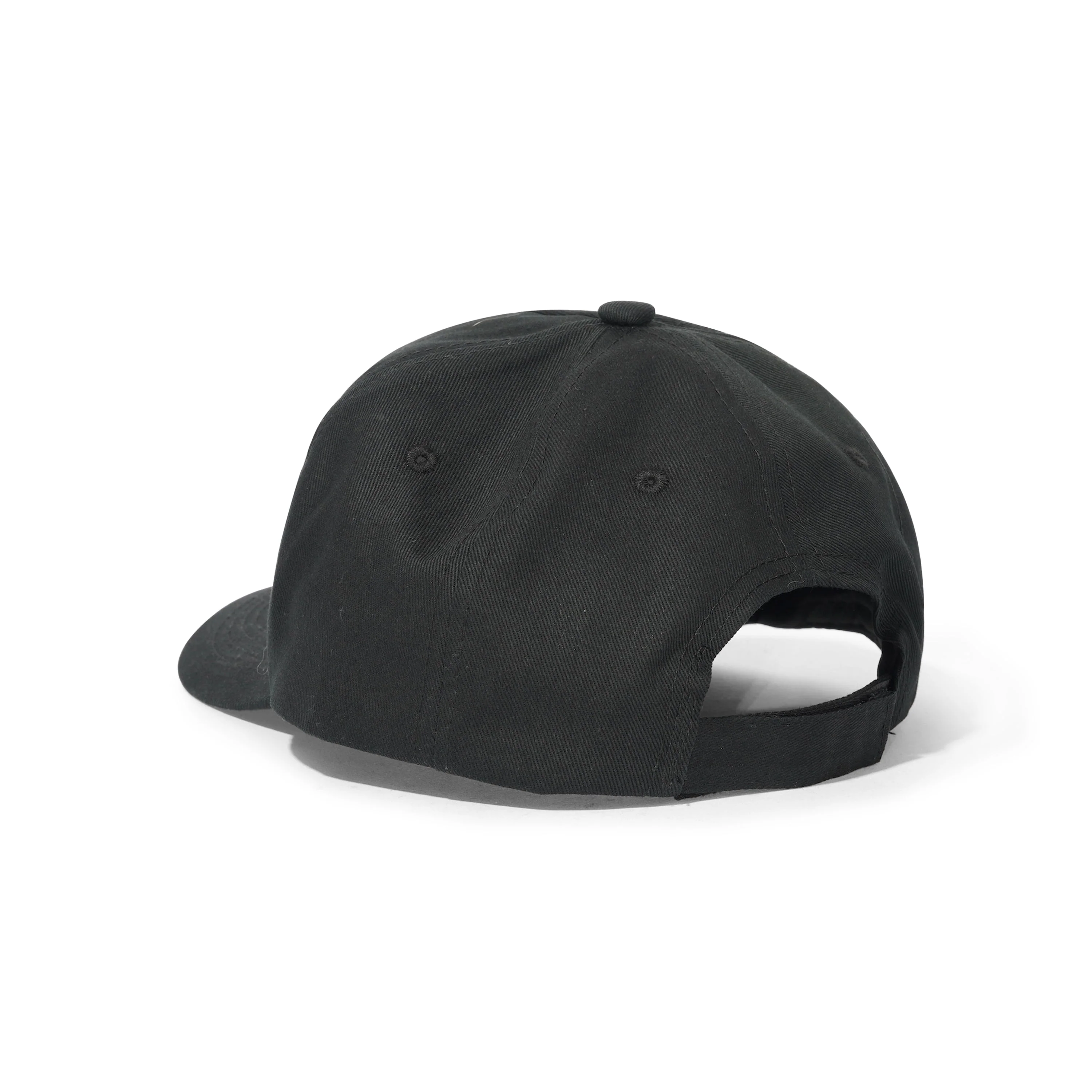 Metal Logo 5-Panel Hat, Black - Image 2