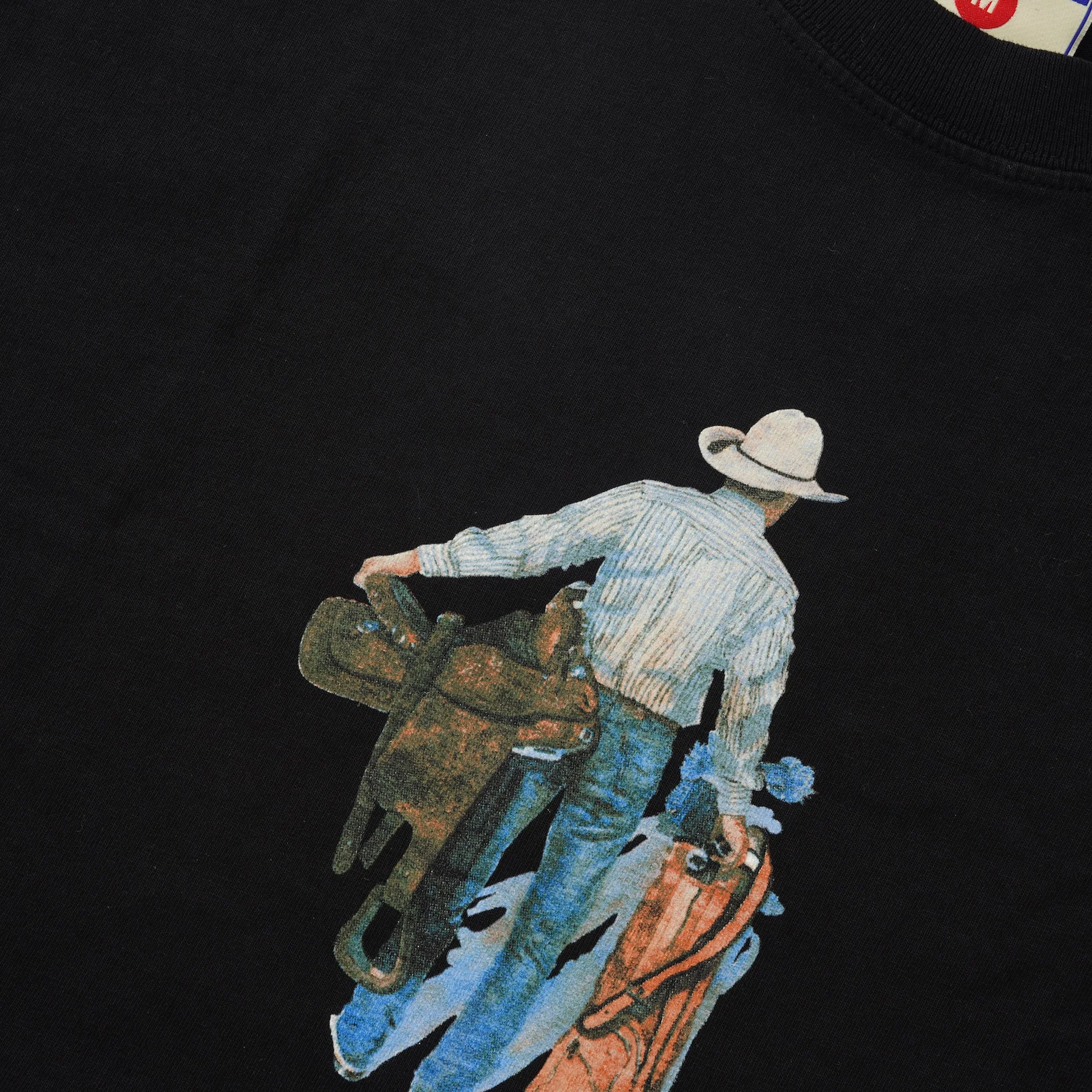 Cowboy Tee, Black - Image 2