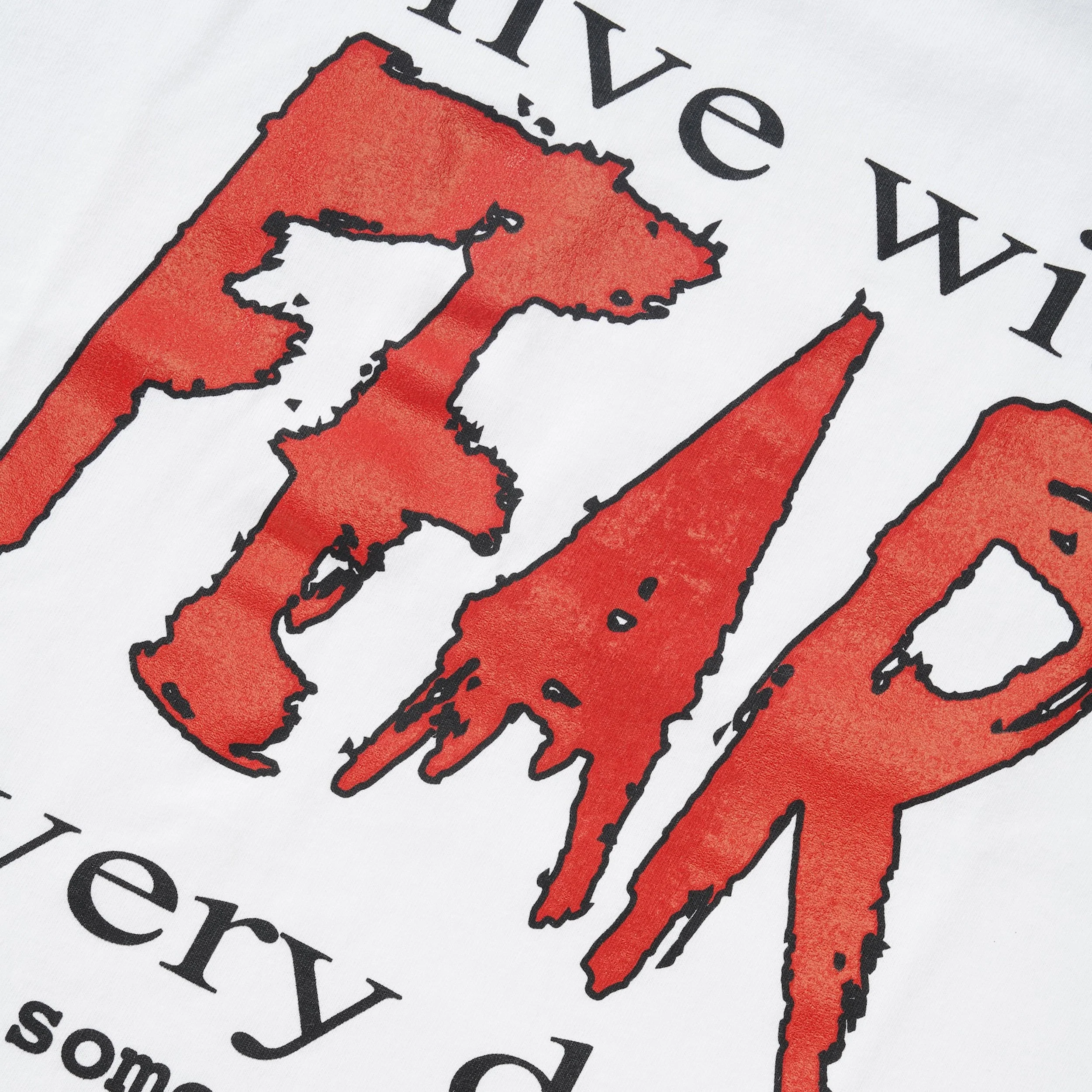 Fear Tee, White - Image 2