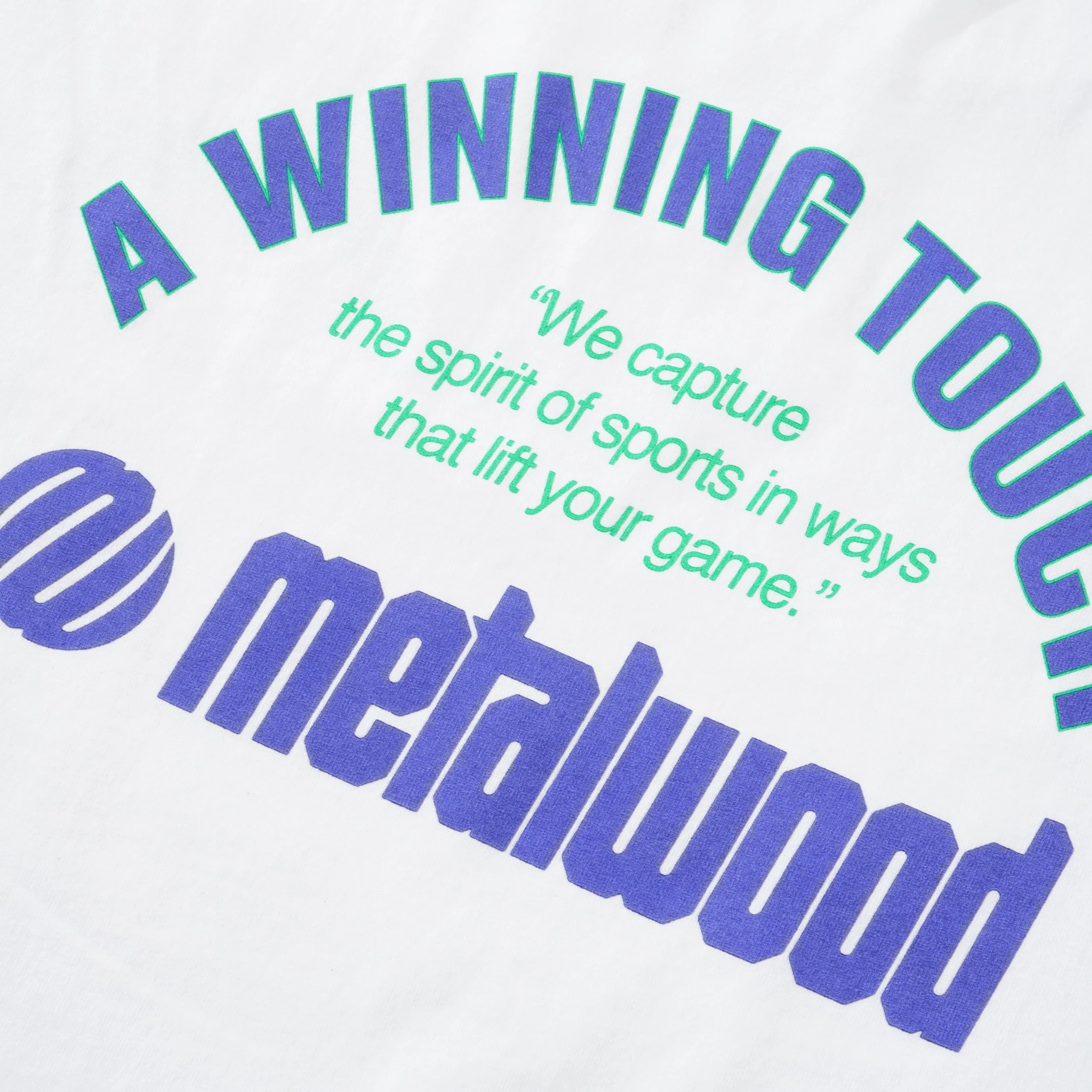 Winning Touch Tee, White - Image 4