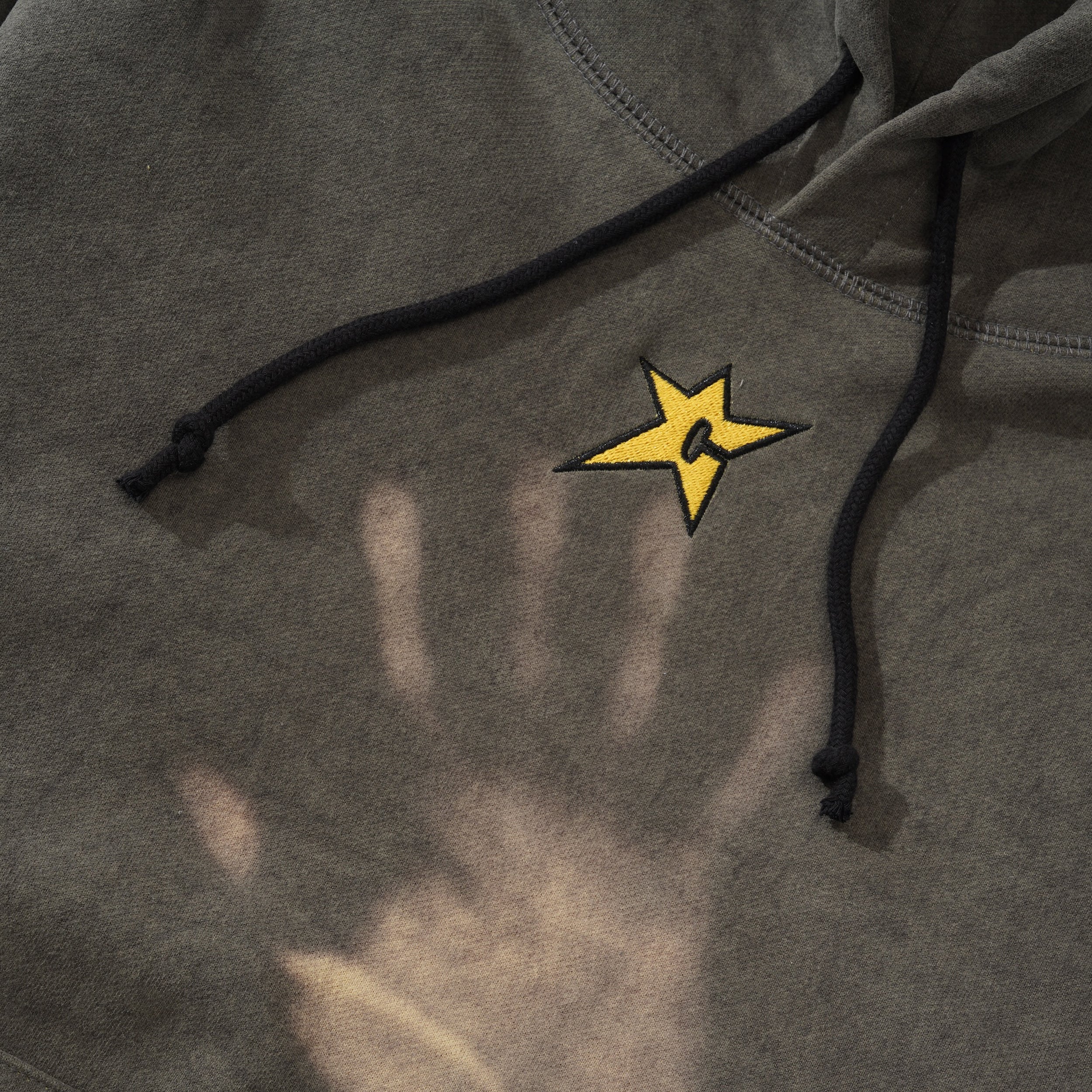 Micro C-Star Termal Pullover Hood, Black - Image 3