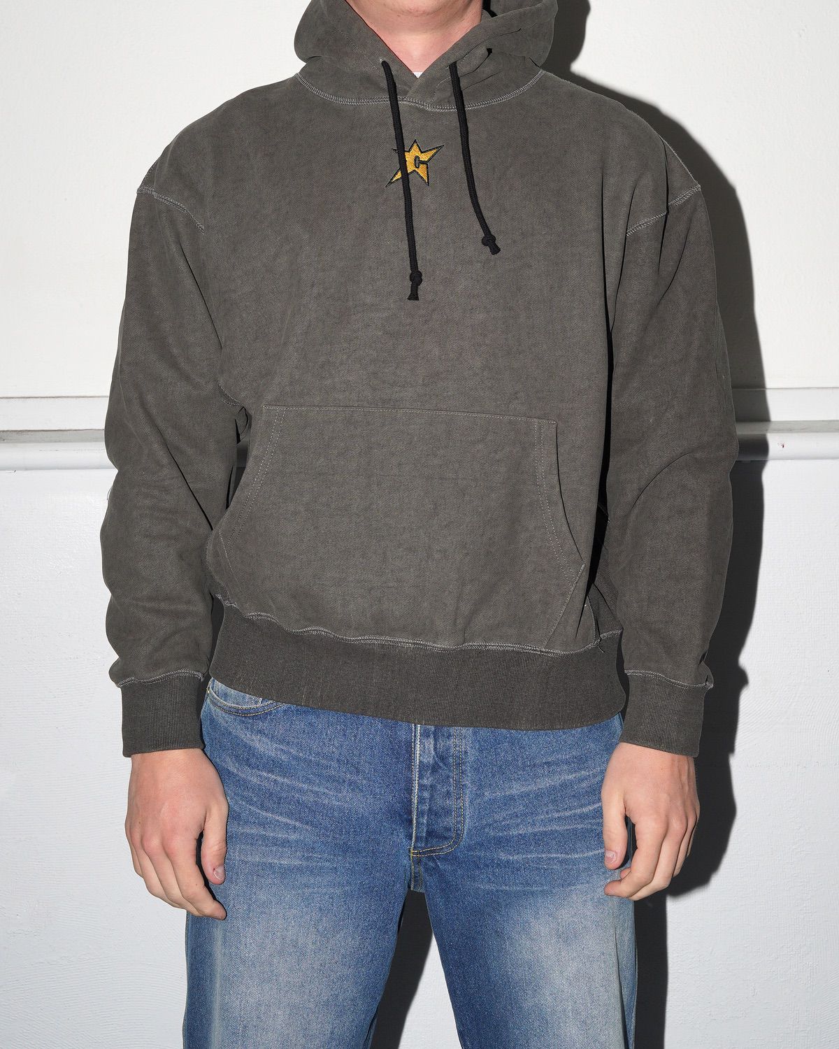 Micro C-Star Termal Pullover Hood, Black - Image 4