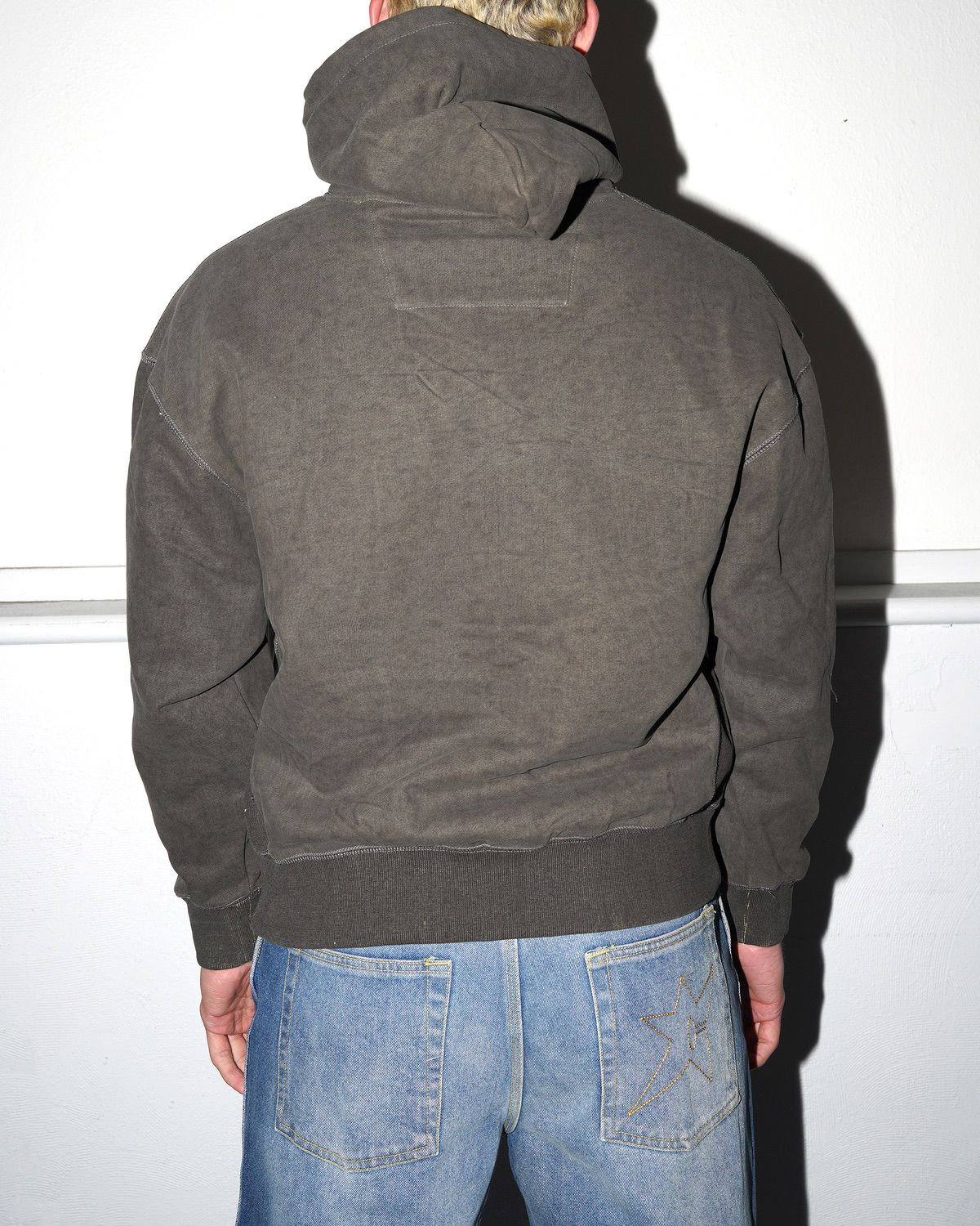 Micro C-Star Termal Pullover Hood, Black - Image 5
