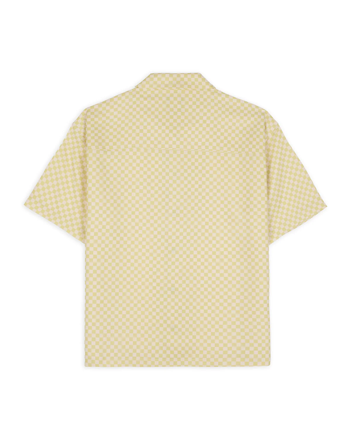 Micro Check S/S Snap Shirt, Key Lime - Image 2