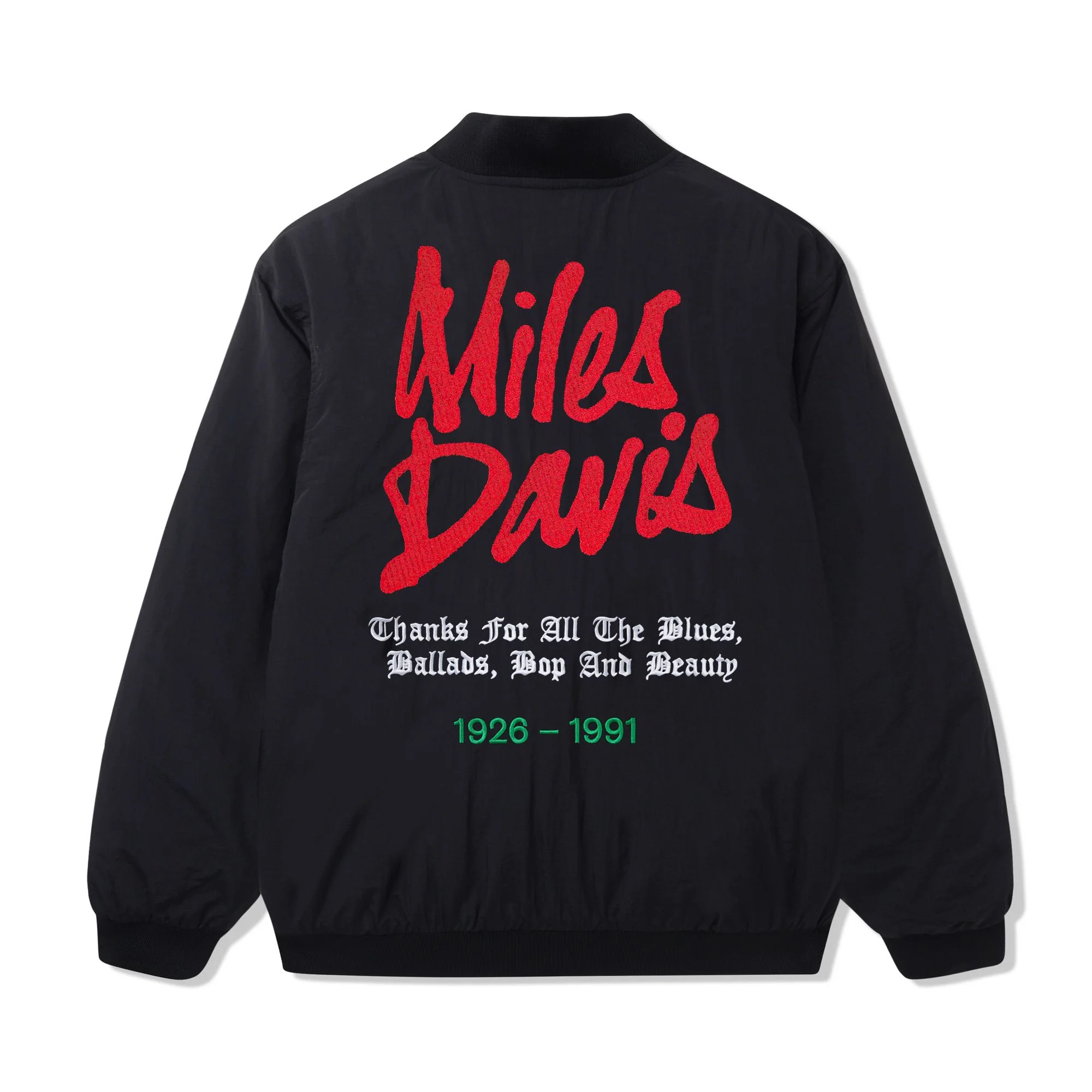 Miles Bomber Jacket, Black - Image 2