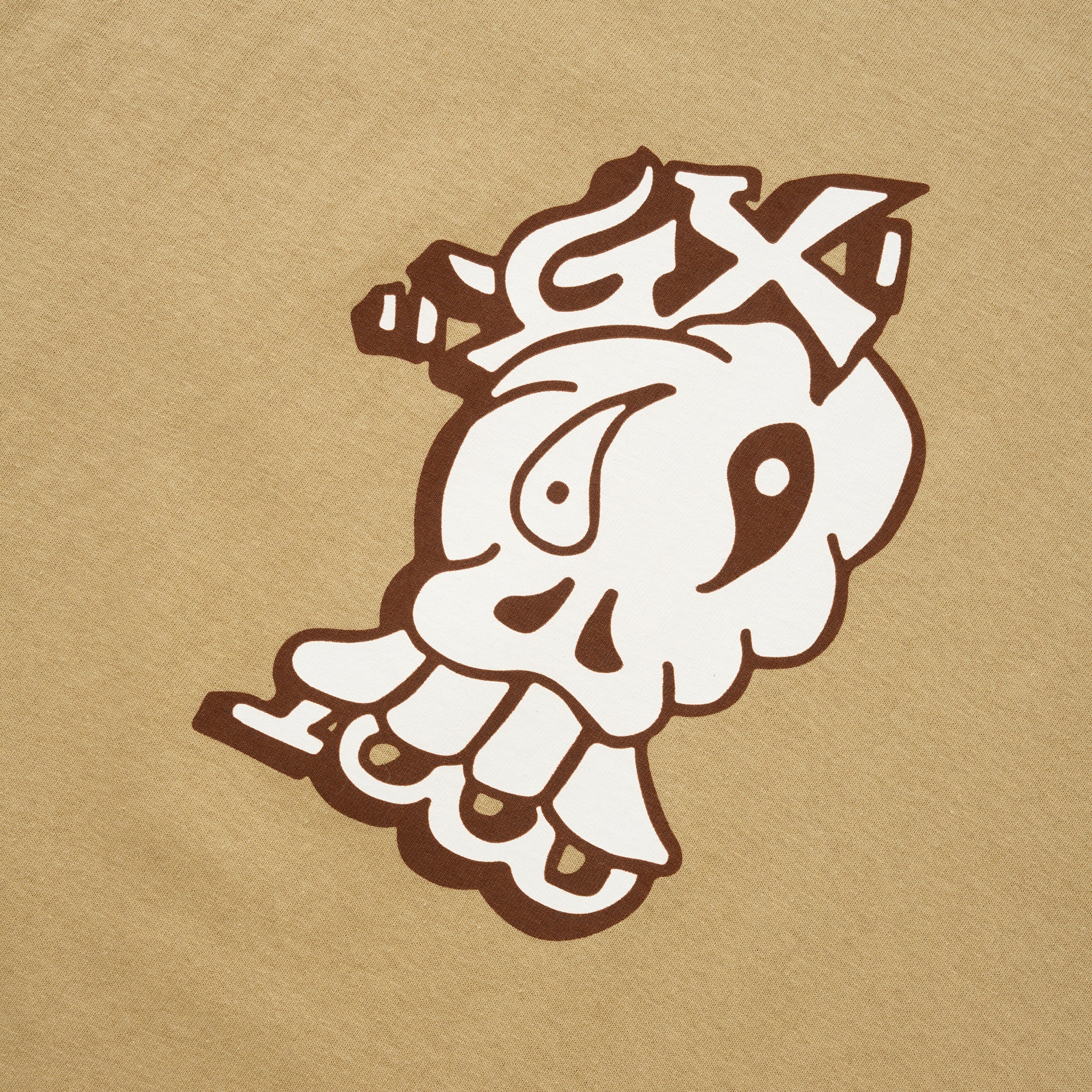 Mind Over Matter Tee, Tan - Image 2