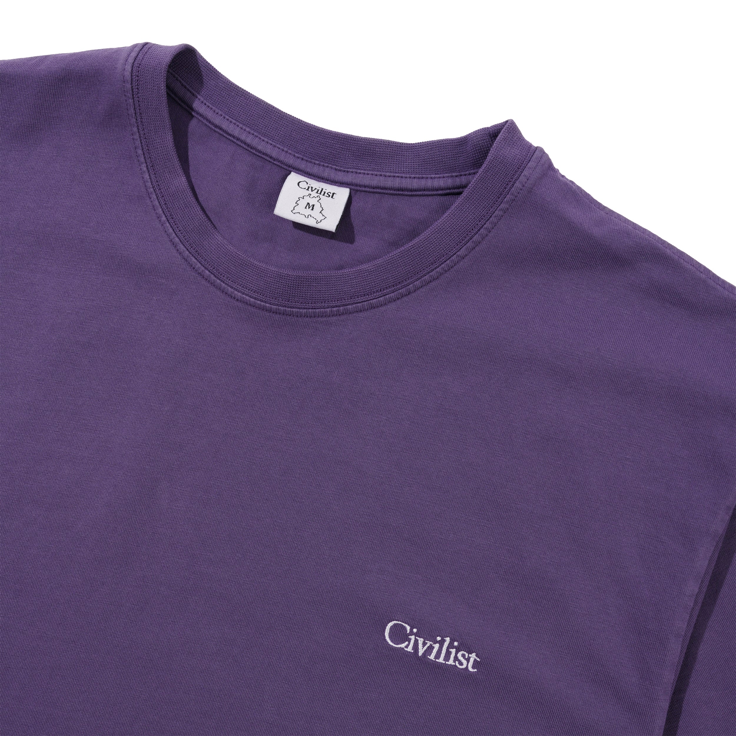 Mini Logo Tee, Grape - Image 2