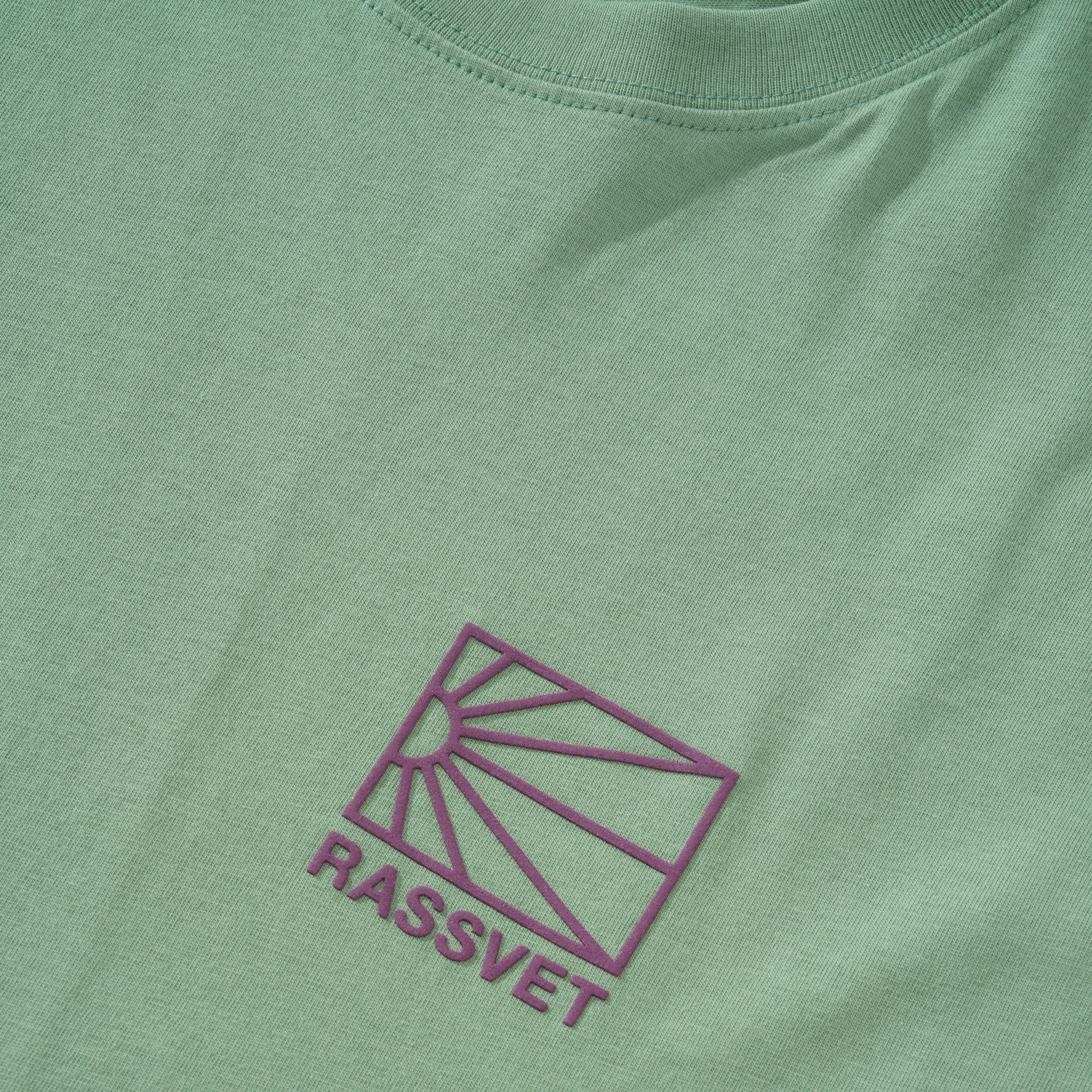 Mini Logo Tee, Khaki - Image 2