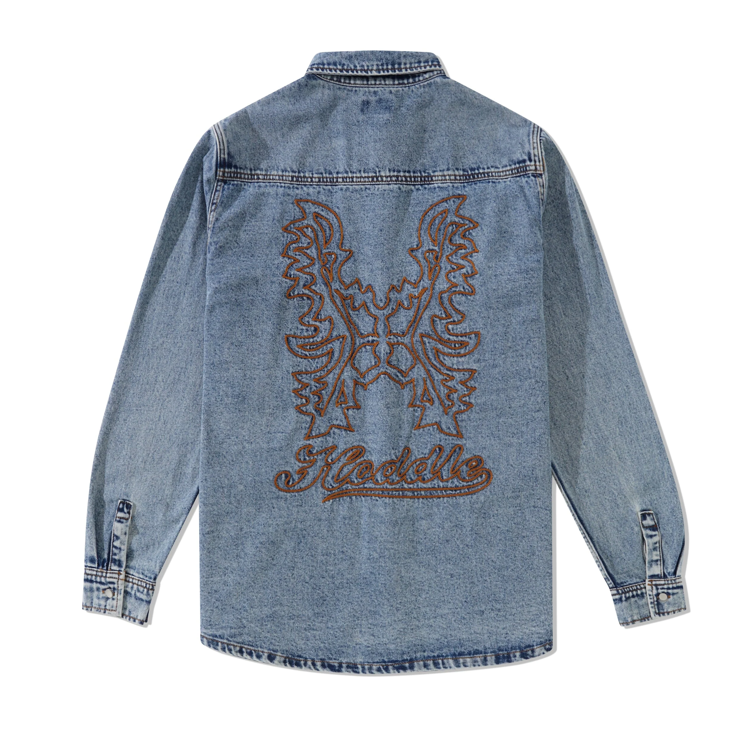 Miroiter Denim Shirt, Light Wash - Image 2