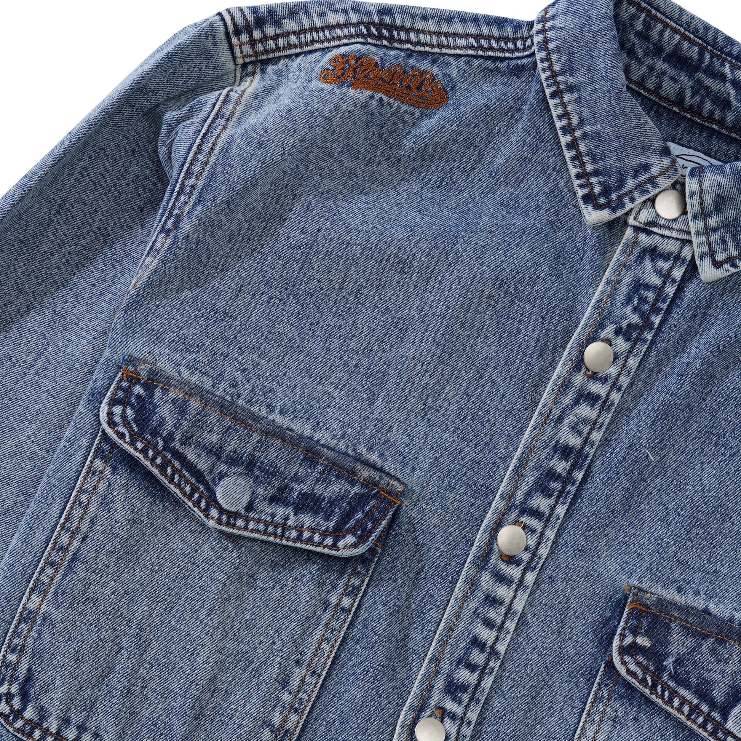 Miroiter Denim Shirt, Light Wash - Image 3