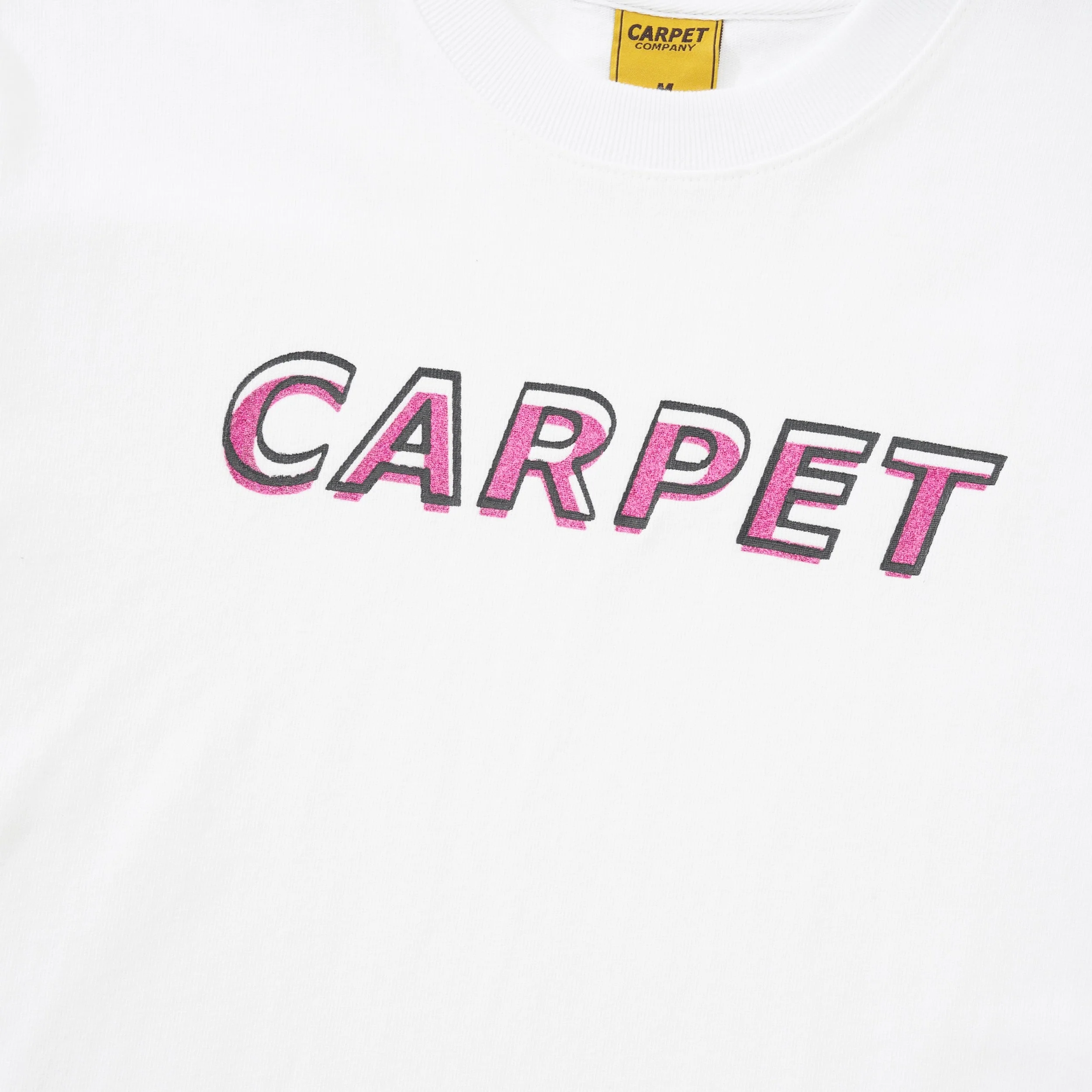 Misprint Tee, Metallic Pink - Image 2
