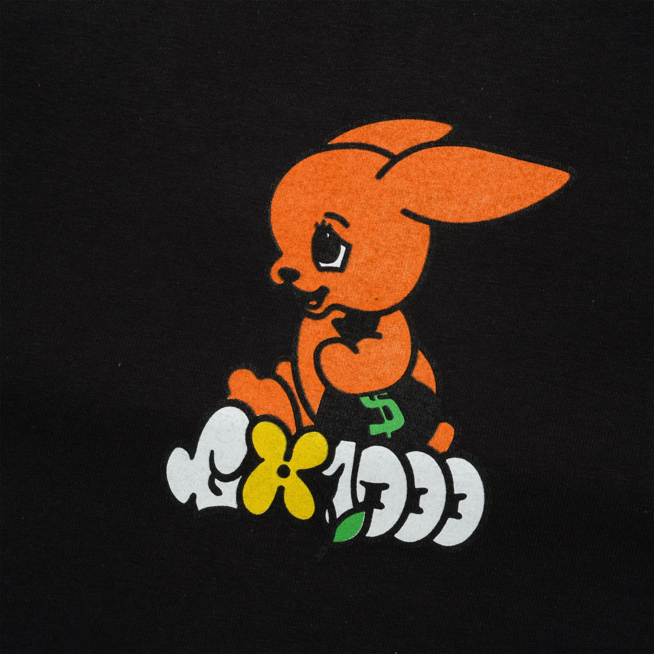 Money Bunny Tee, Black - Image 2