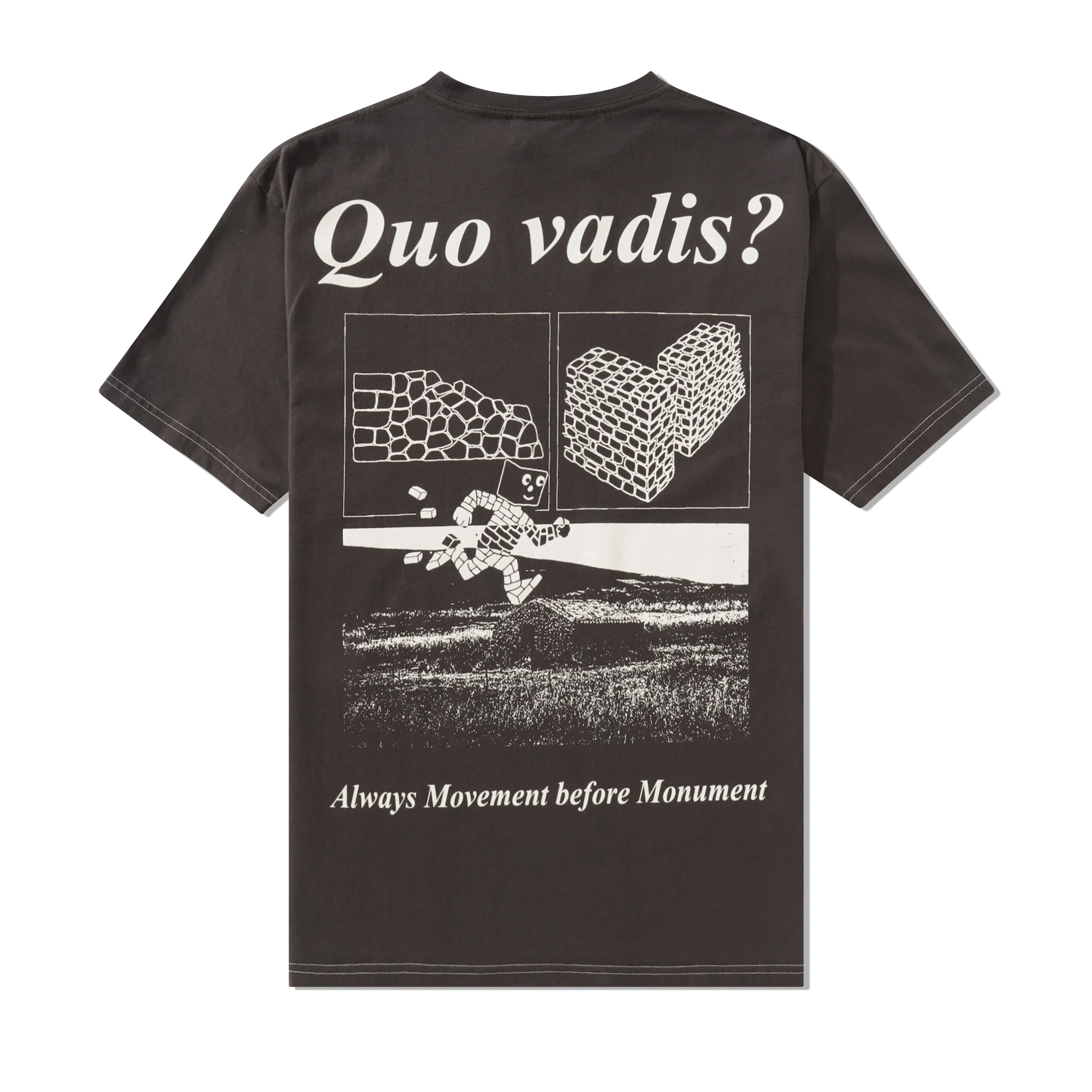 Monument Tee, Washed Out Black - Image 2