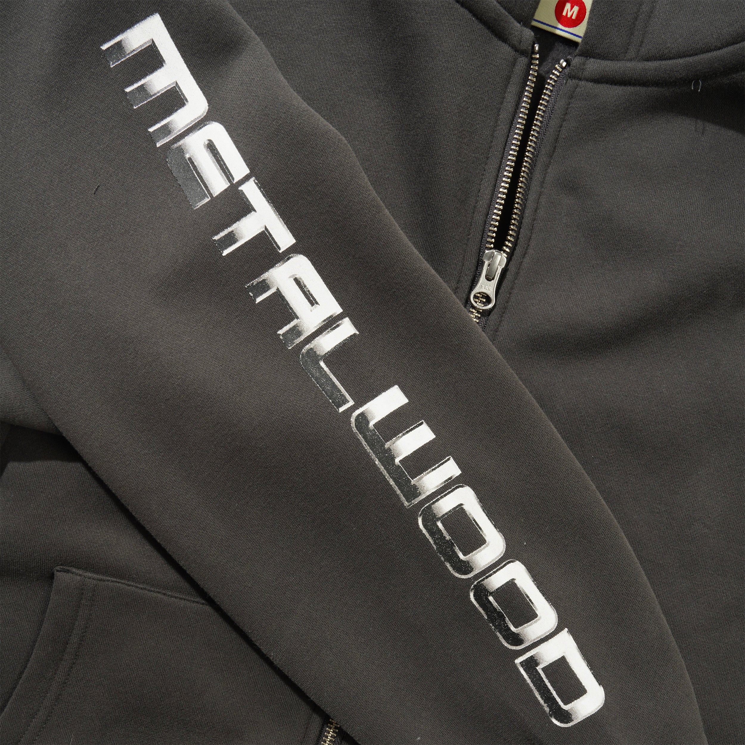 Moto Zip-Thru Sweatshirt, Tar - Image 2