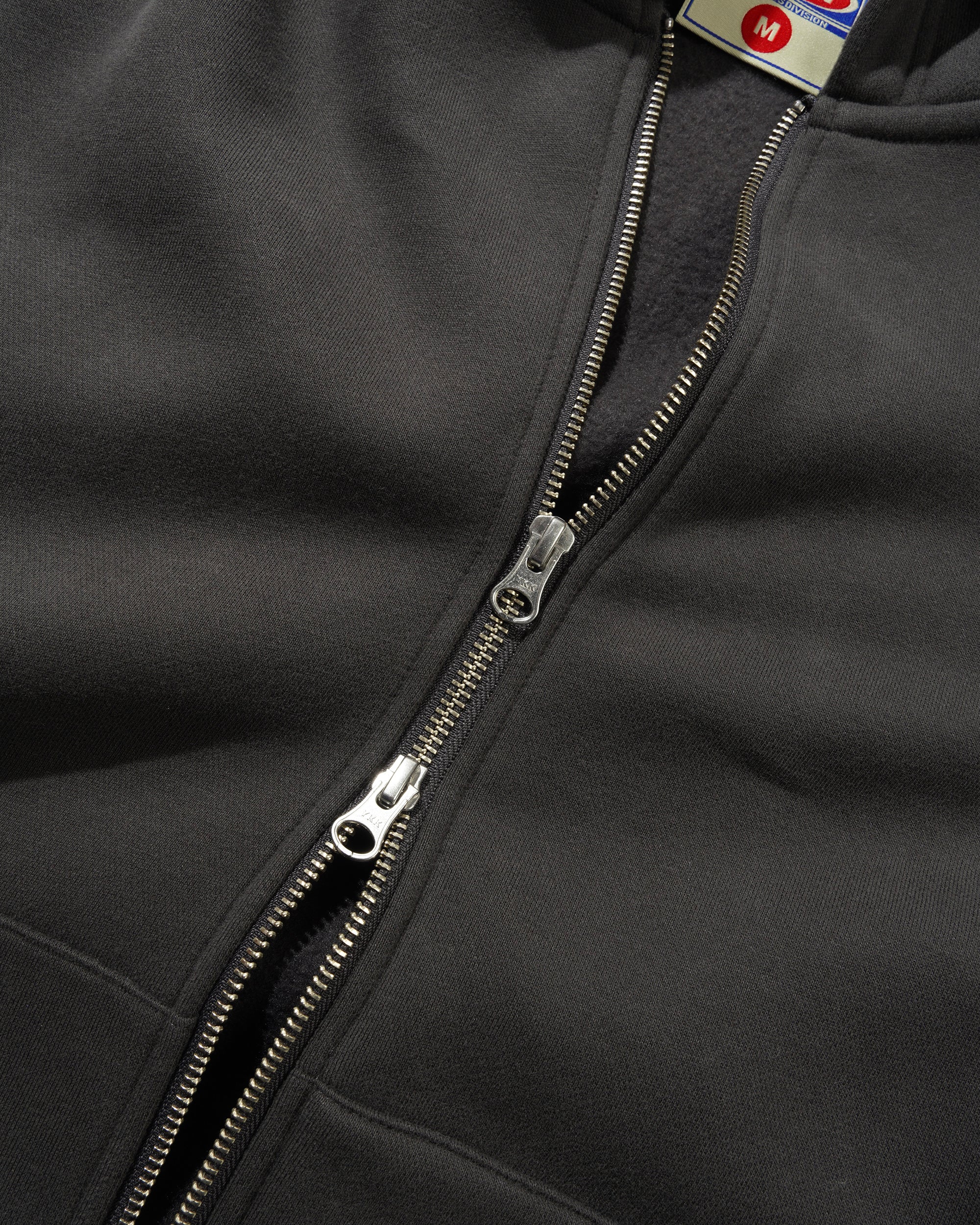 Moto Zip-Thru Sweatshirt, Tar - Image 3