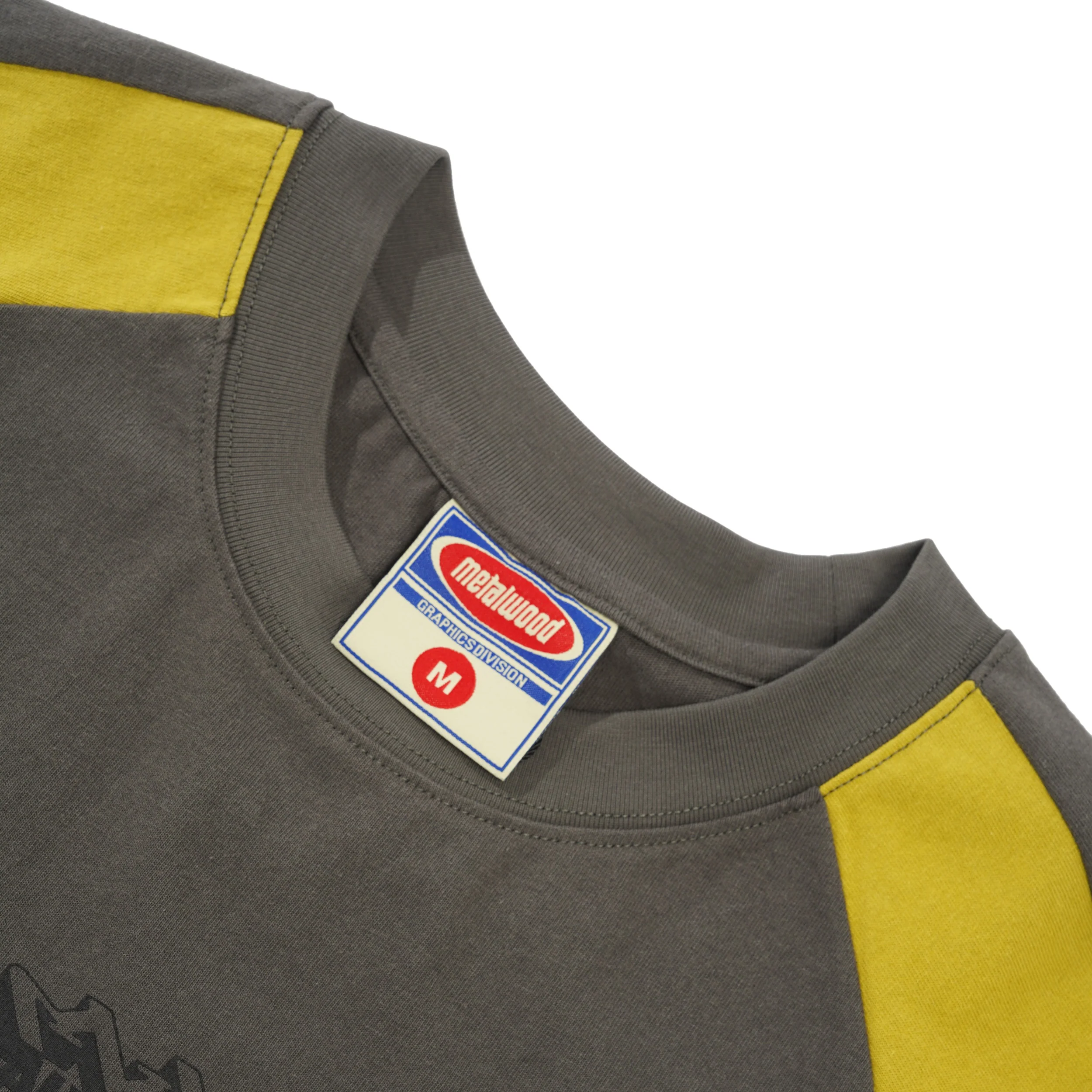 Mountaineer Raglan Tee, Earth / Slime - Image 3
