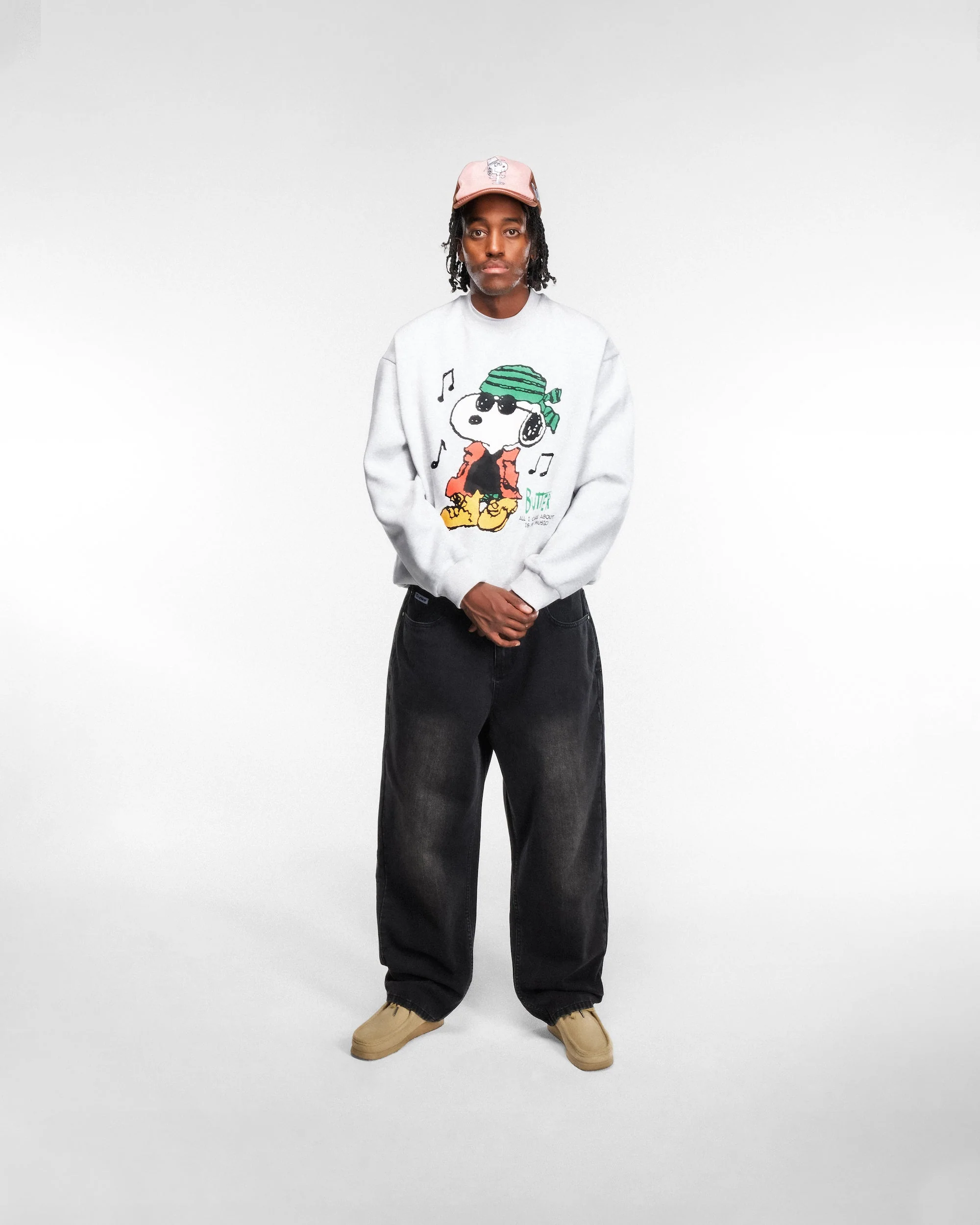 Music Crewneck, Ash - Image 4