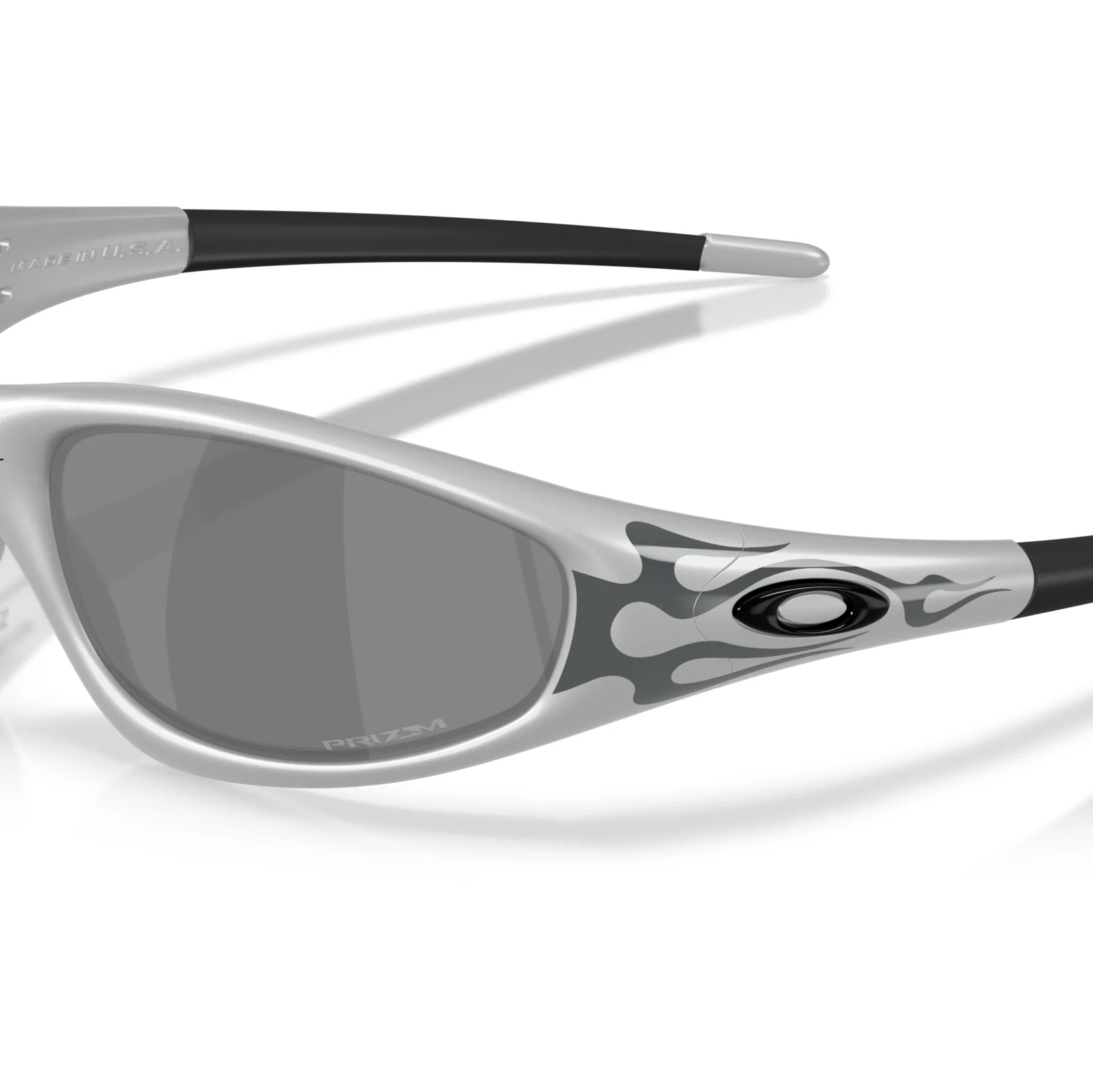 MUZM Straight Jacket 99, Silver Grey Flames / Prism Black - Image 3