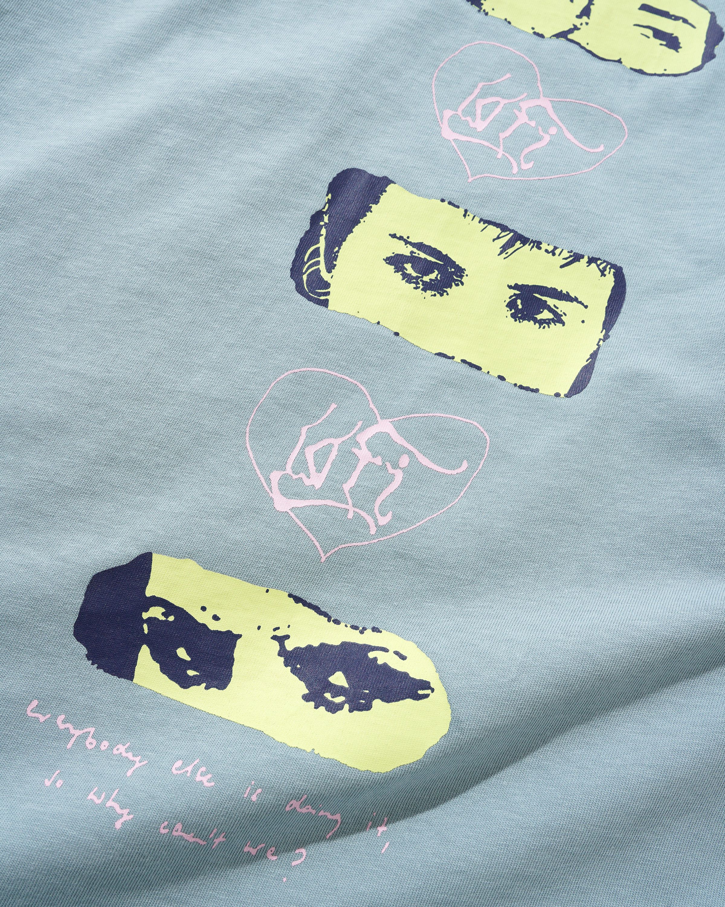 Mystify Tee, Grey Blue - Image 2