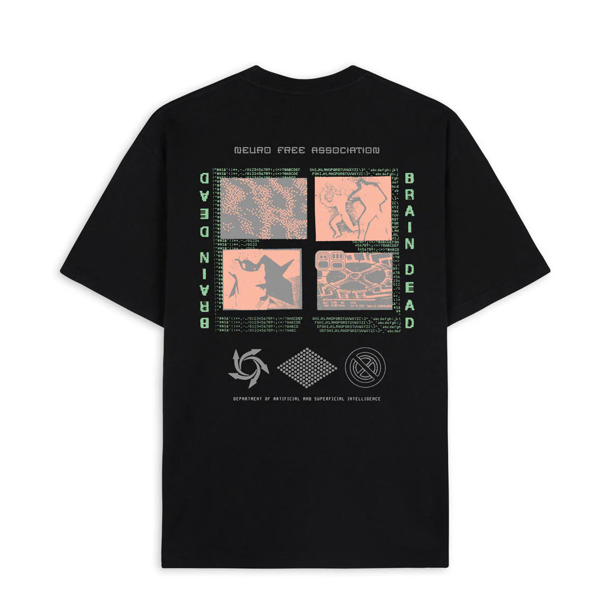 Neuro Free Association Tee, Black - Image 2