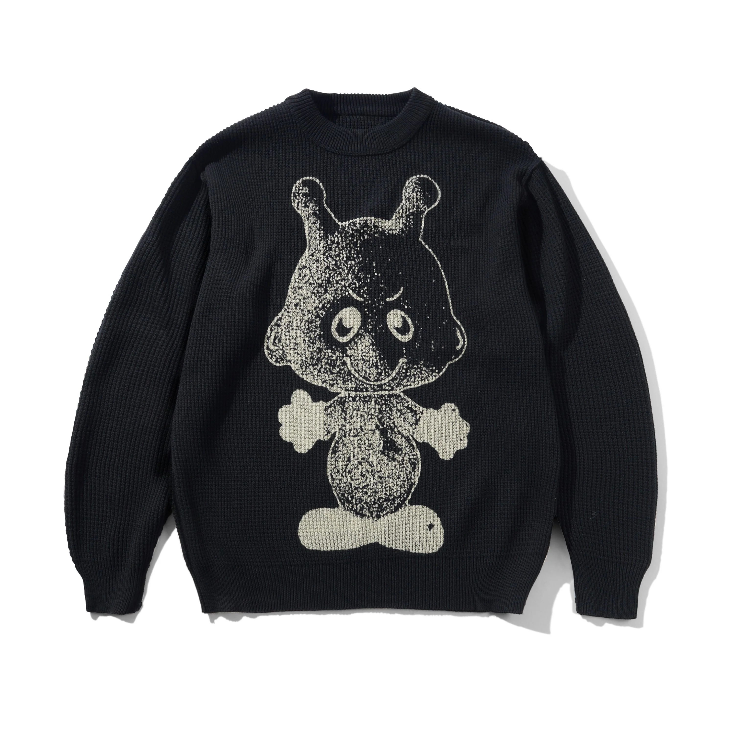 Newcomer Reversible Knit Sweater, Black - Image 2