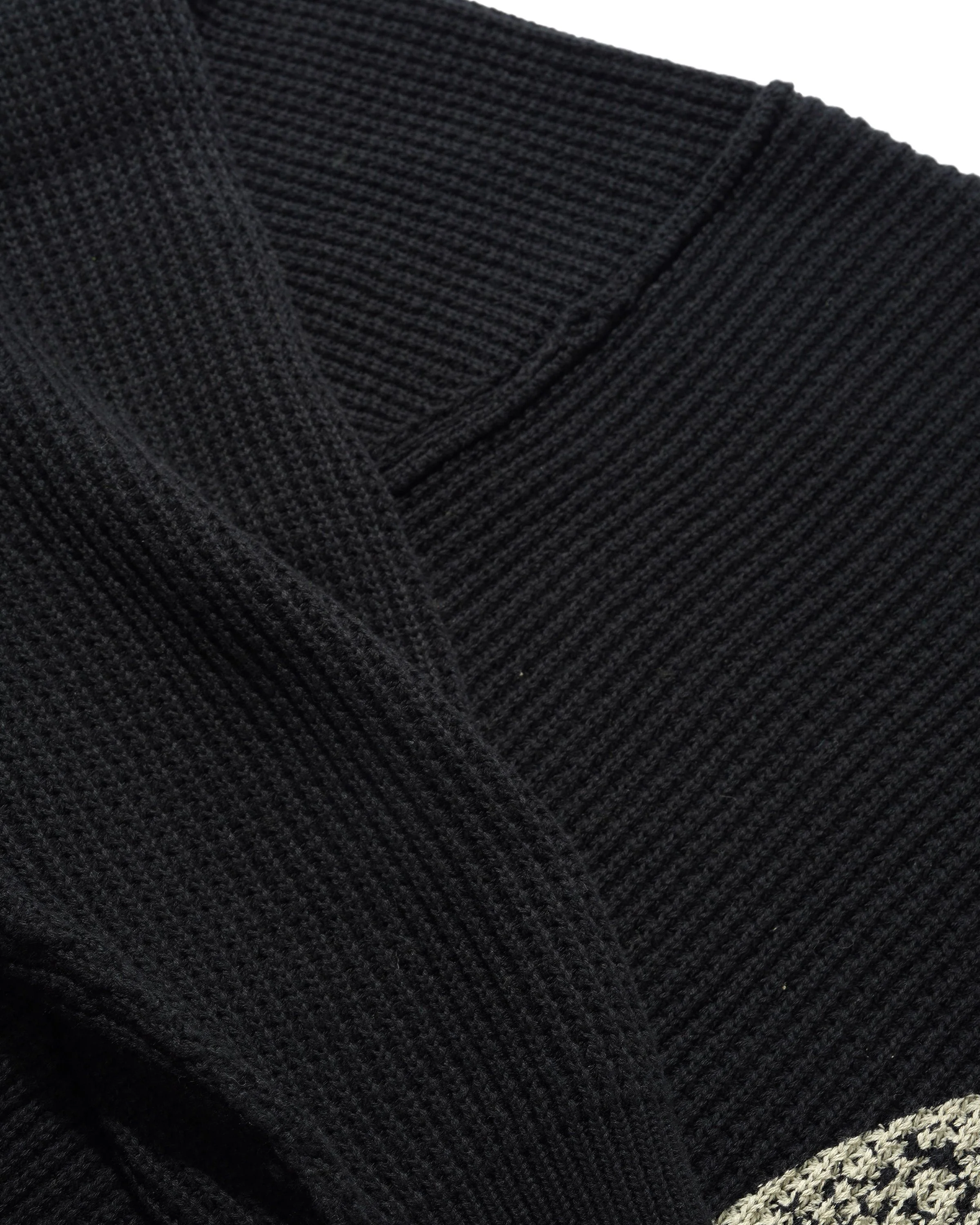 Newcomer Reversible Knit Sweater, Black - Image 4