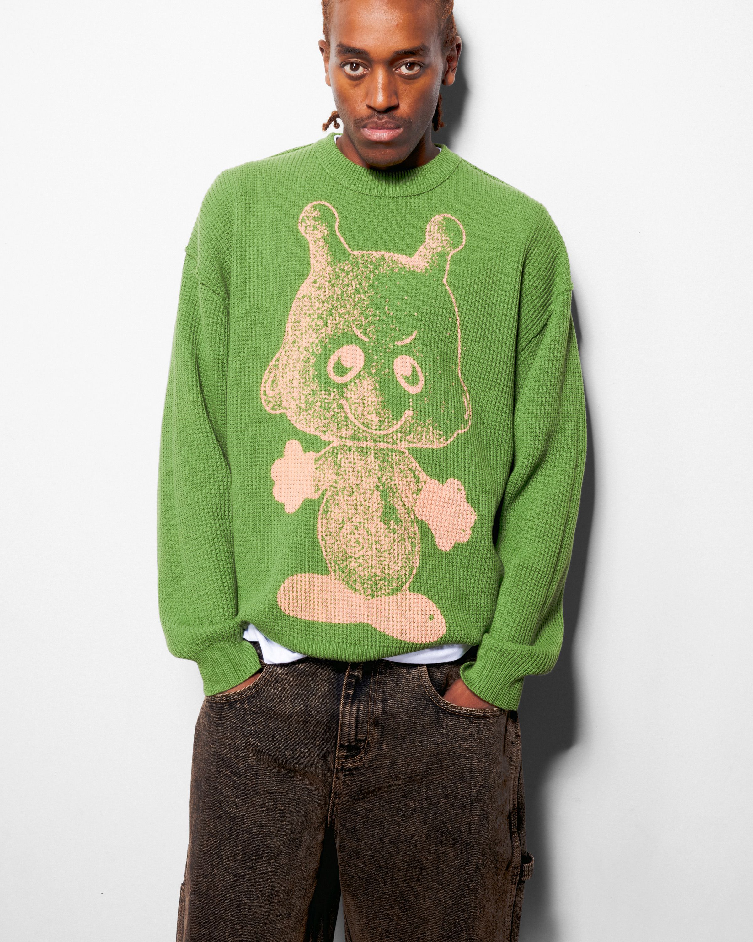 Newcomer Reversible Knit Sweater, Black - Image 6