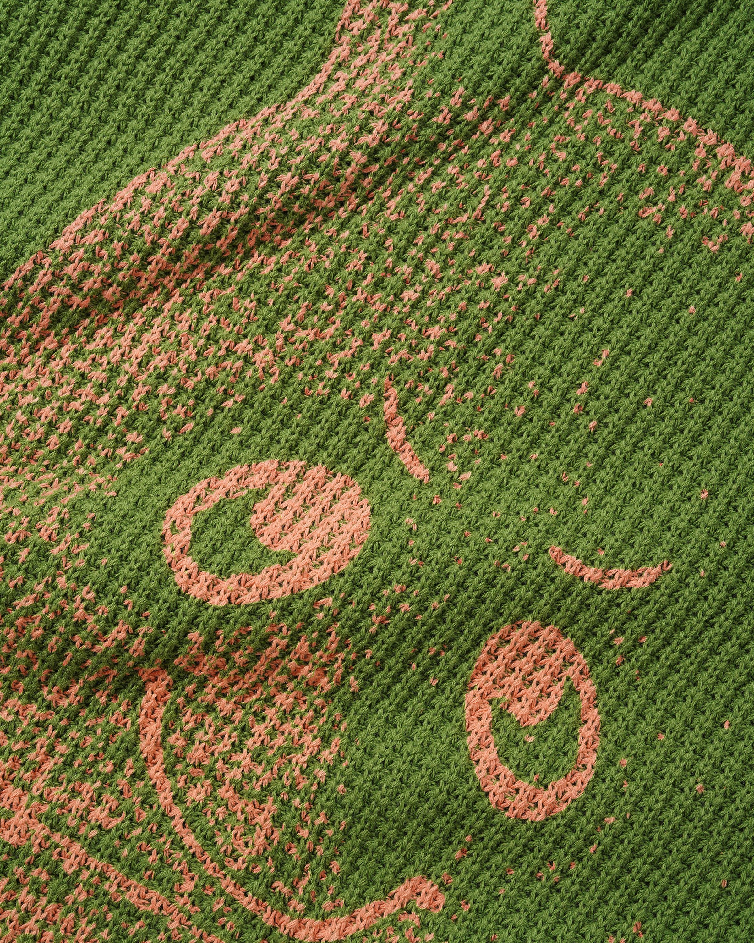 Newcomer Reversible Knit Sweater, Grass - Image 3