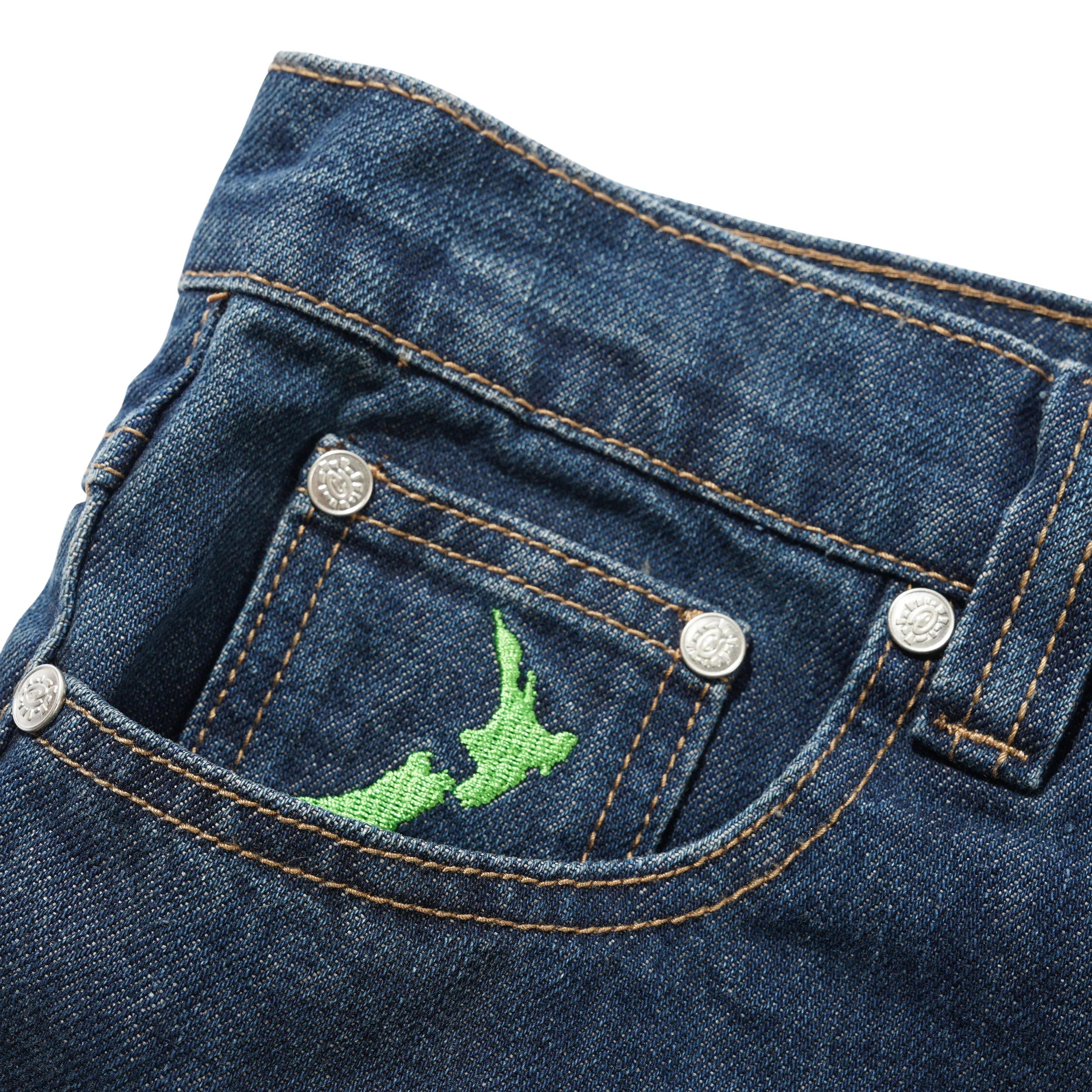 Nigo Purple Label Denim Jeans, Blue - Image 3