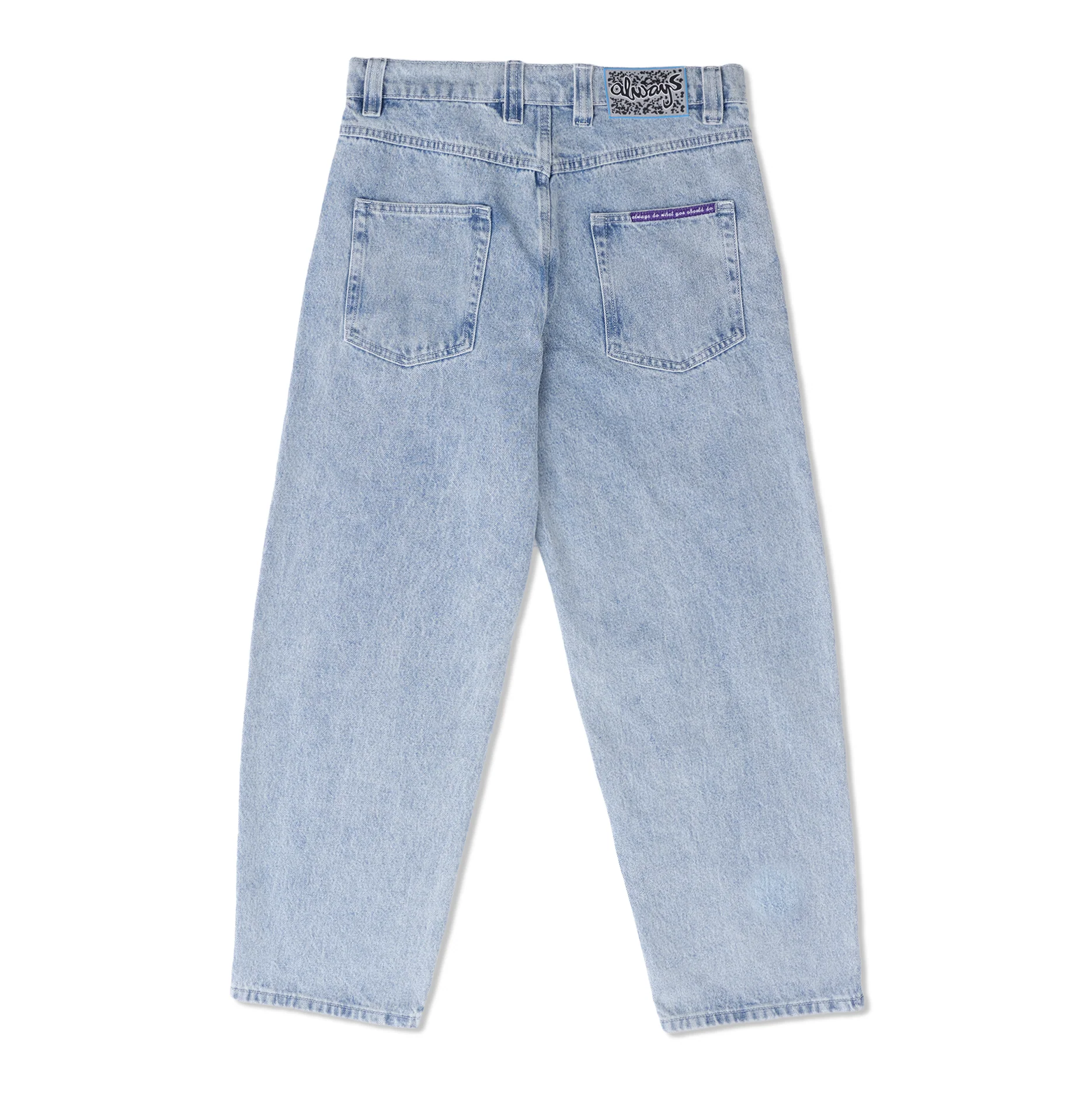 Nigo Purple Label Denim Jeans, Light Washed - Image 2